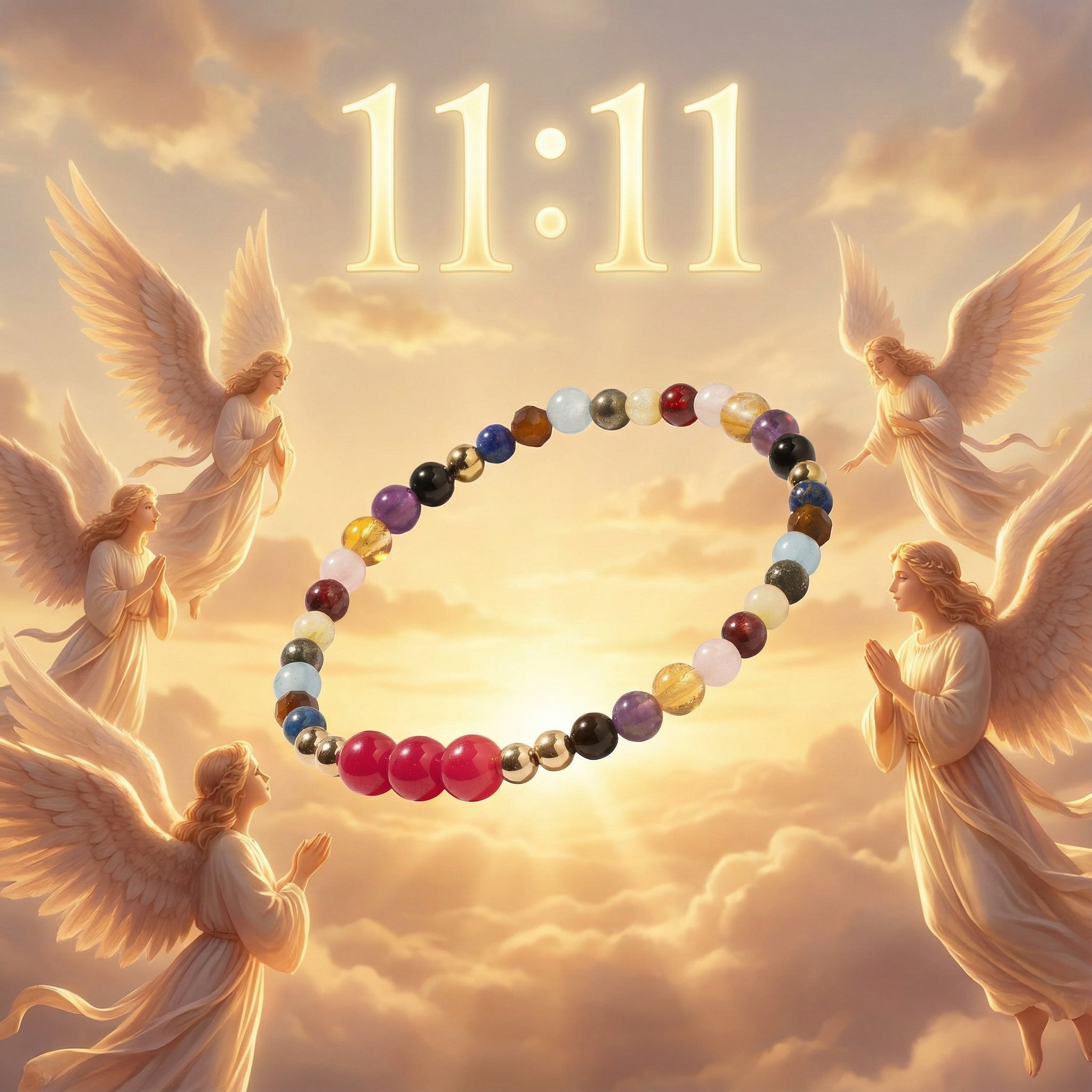 Energized New Year 1:1 Mega Money and Love Manifestation Bracelet 2026