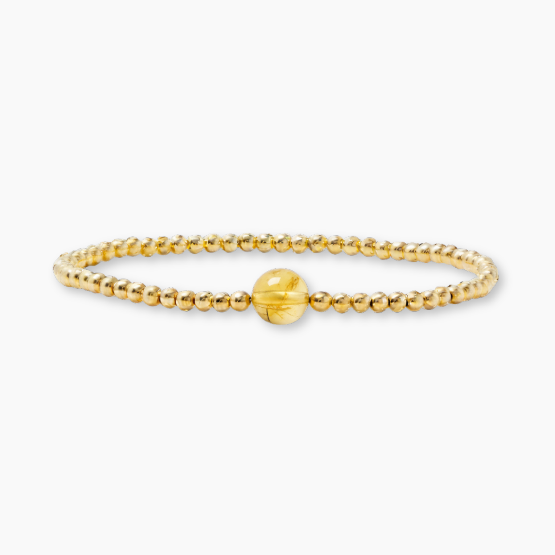 Sagittarius Golden Zodiac Citrine 2026 Bracelet REAL Gold