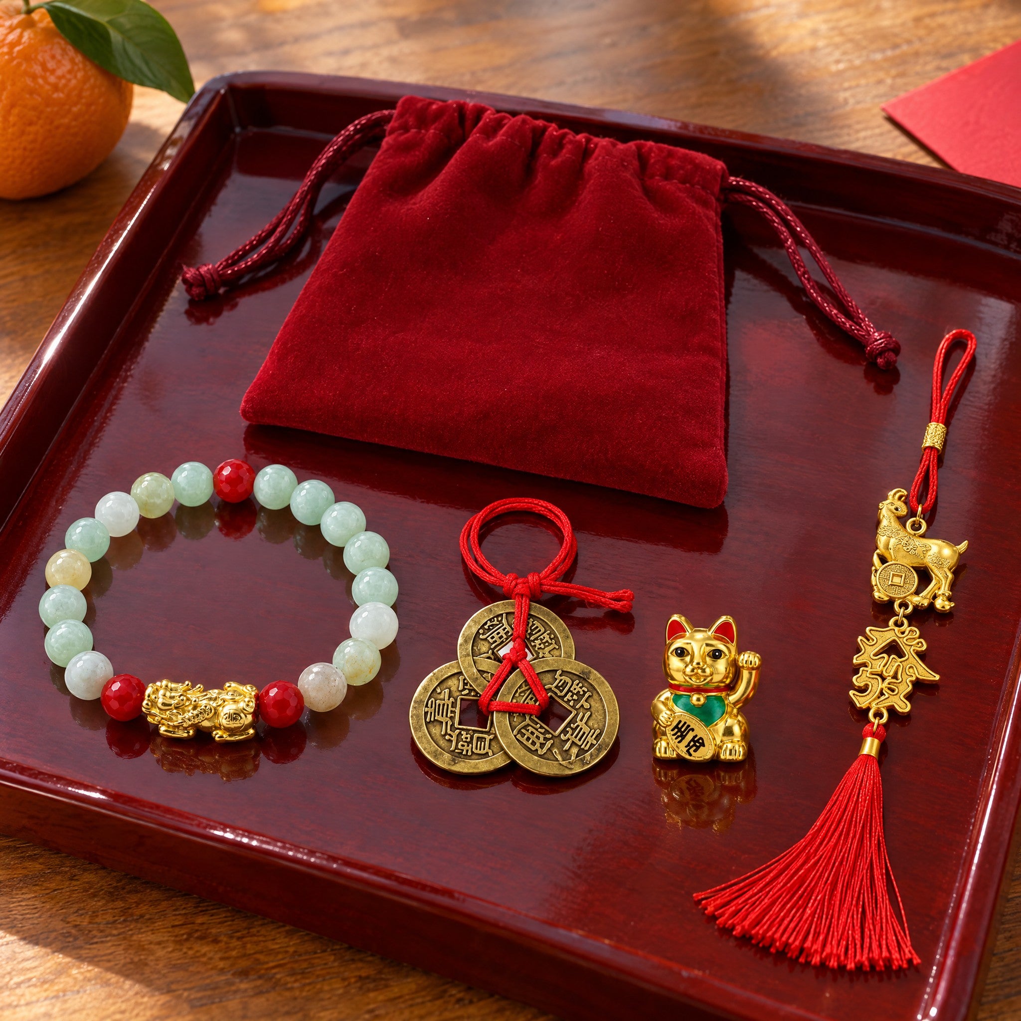 2027 Rooster Fire Goat Fortune Kit · Rooster