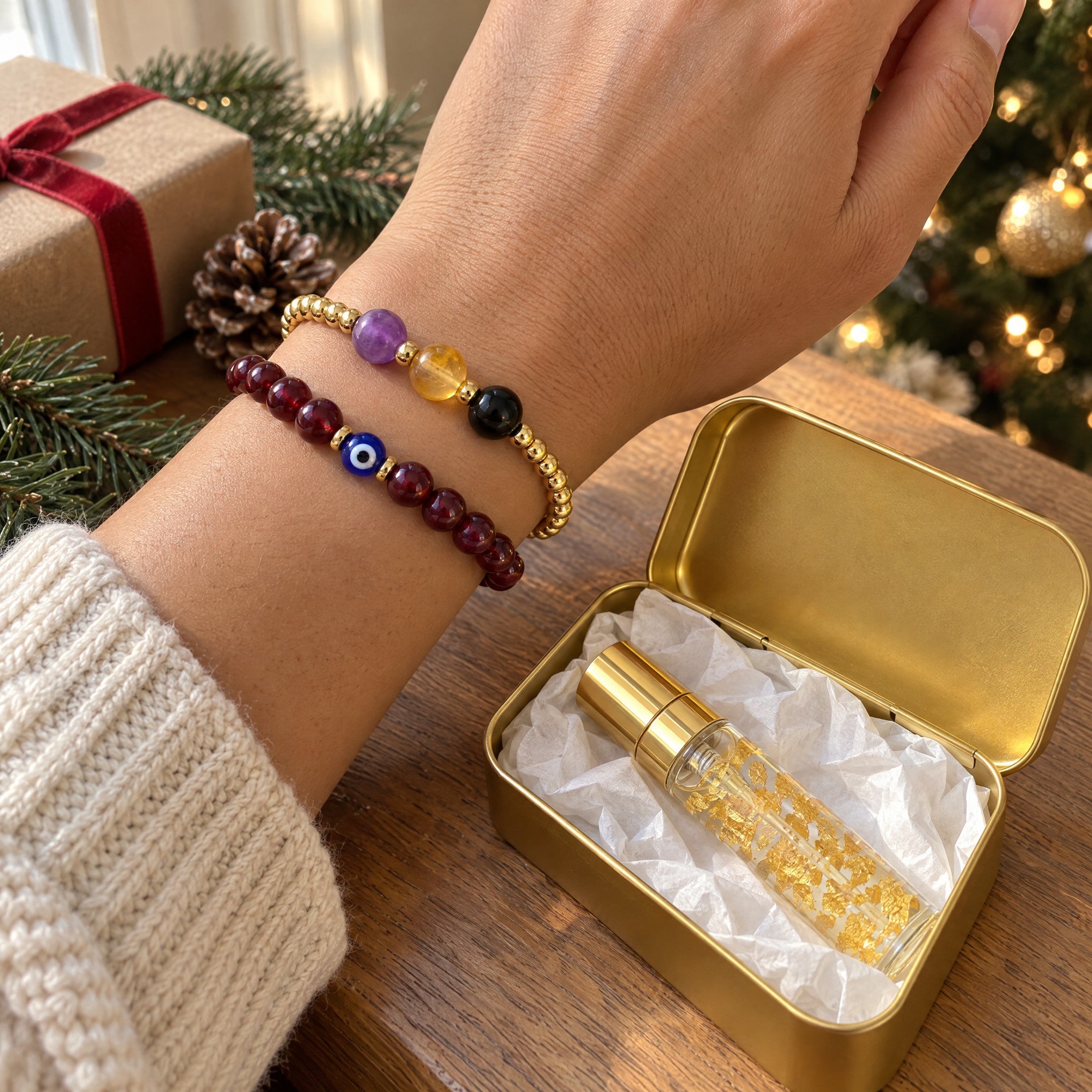 2027 Capricorn Zodiac Abundance Kit · Gold