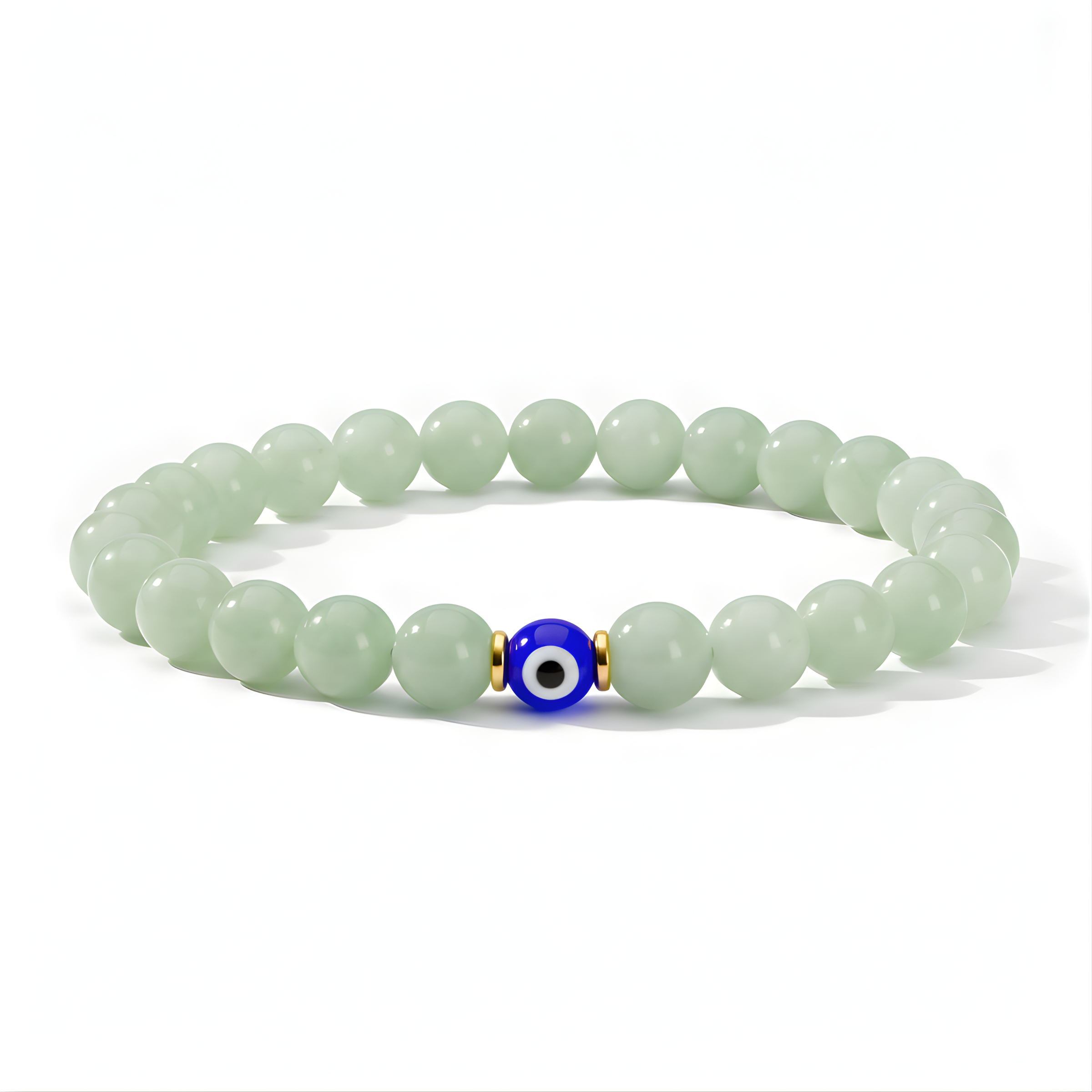 Taurus Evil Eye Jade Crystal Protection Bracelet