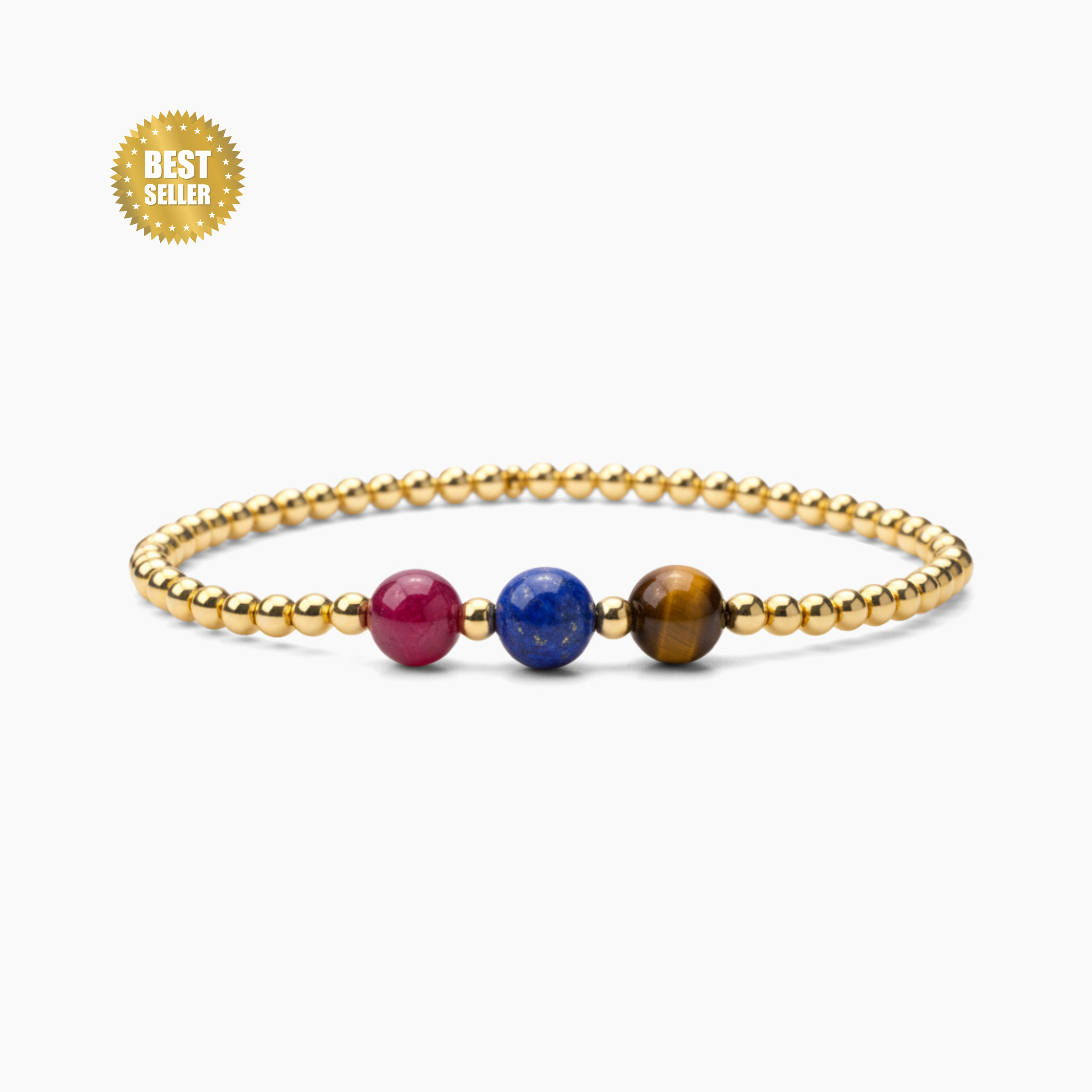 Leo Love and Money Golden Bracelet with REAL Gold