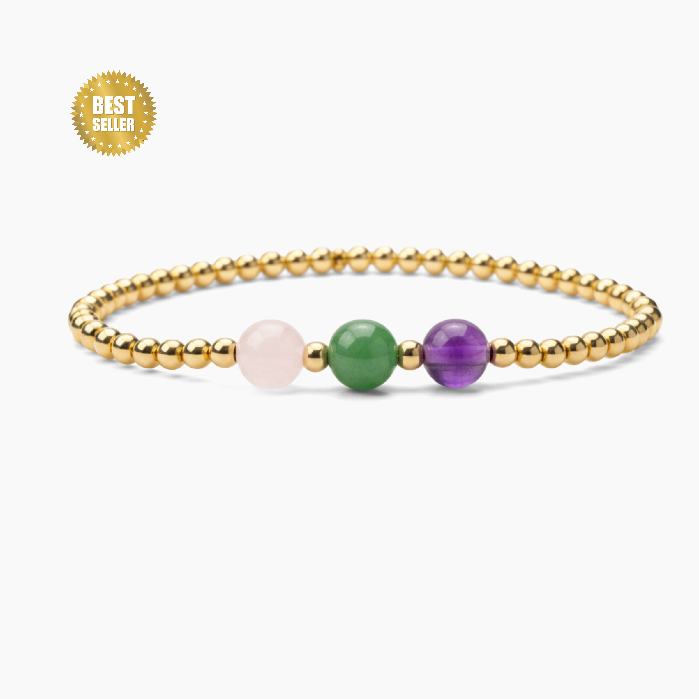 Libra Love and Money Golden Bracelet With REAL Gold