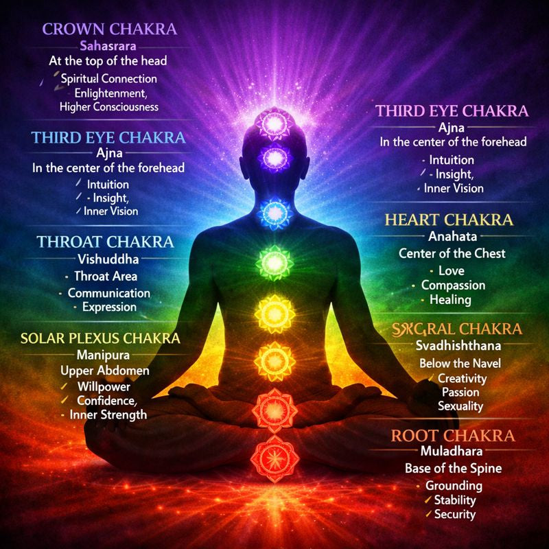 Crown Chakra Guiding Light - Sahasrara