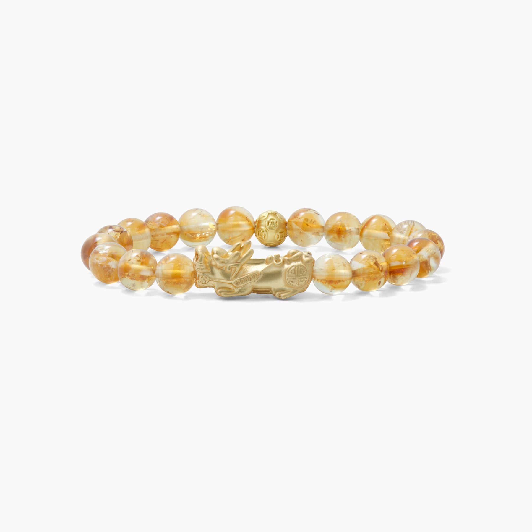 Citrine Feng Shui Lucky Pixiu Wealth Bracelet