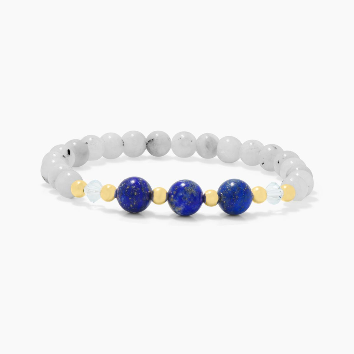 Cancer Lucky Zodiac Trio Crystal Bracelet