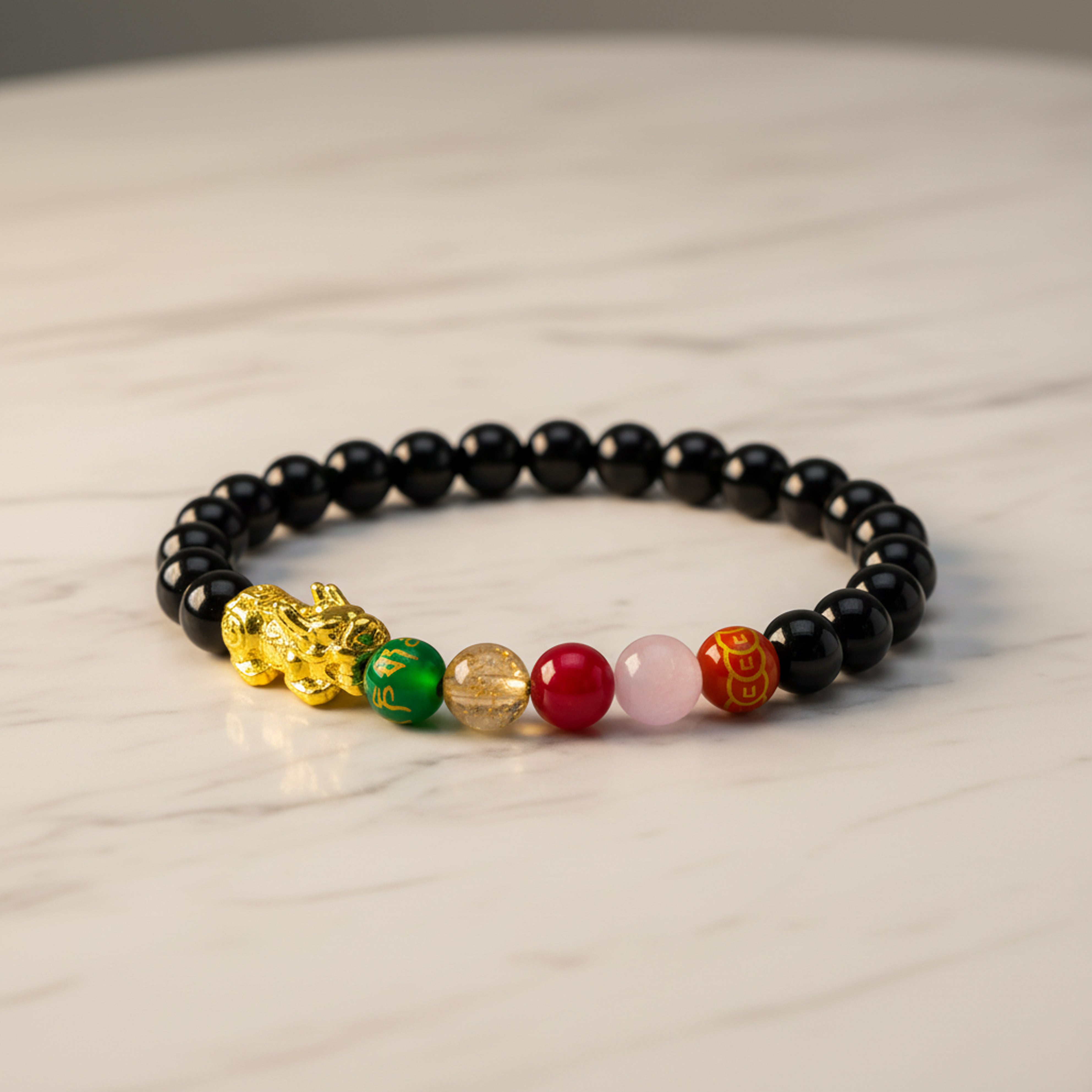 Grand Fortune Manifestation Pixiu Bracelet 18k REAL Gold