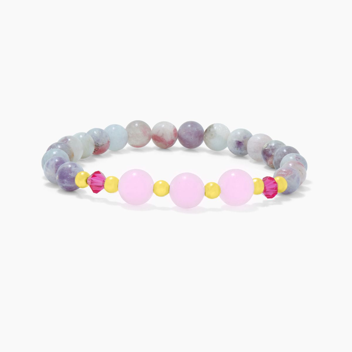 Taurus Lucky Zodiac Trio Crystal Bracelet