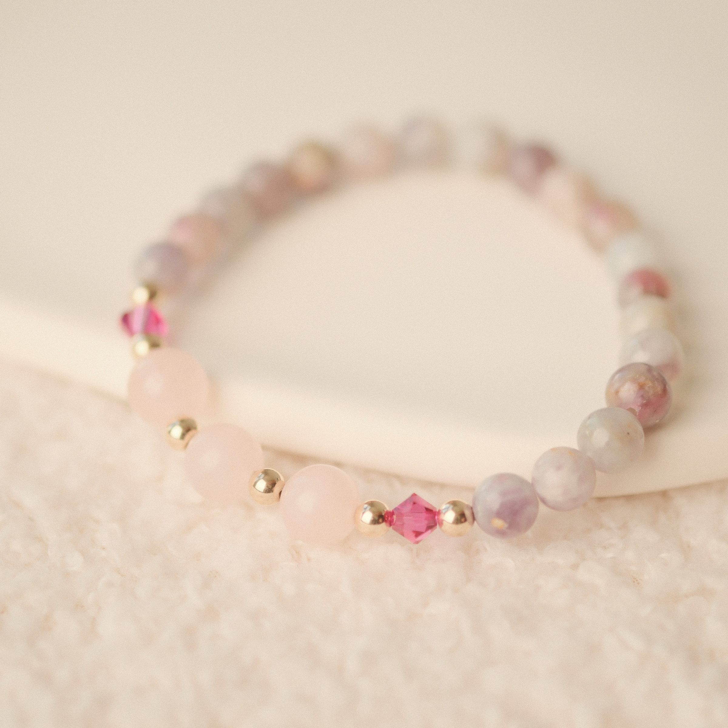 Taurus Lucky Zodiac Trio Crystal Bracelet