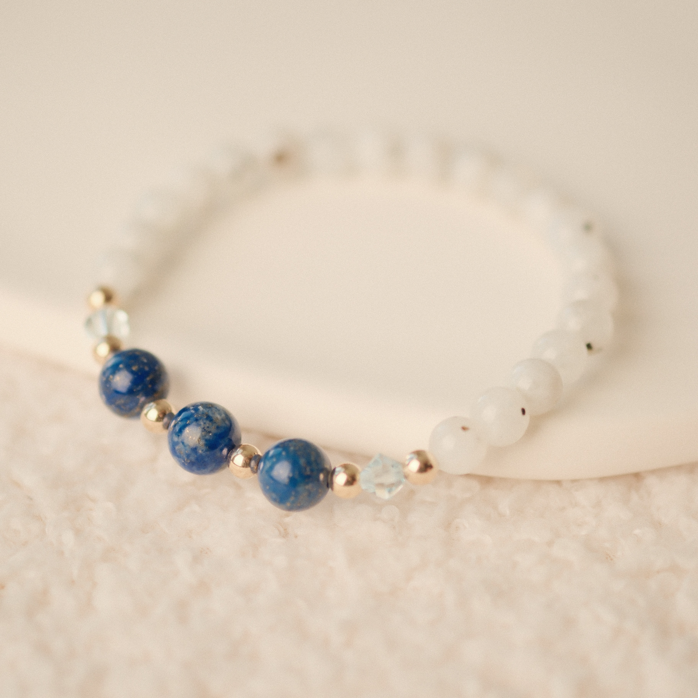 Cancer Lucky Zodiac Trio Crystal Bracelet