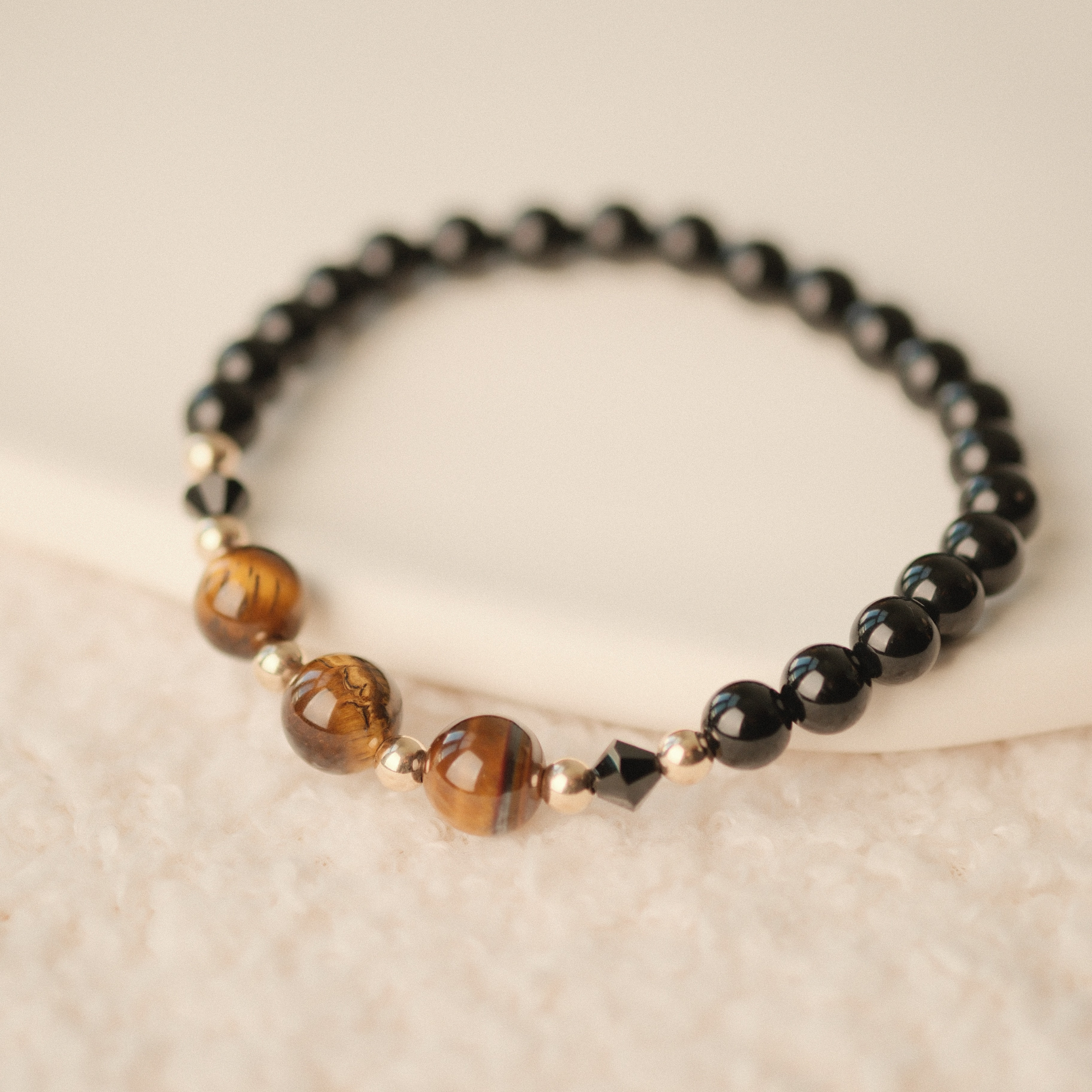 Scorpio Lucky Zodiac Trio Crystal Bracelet