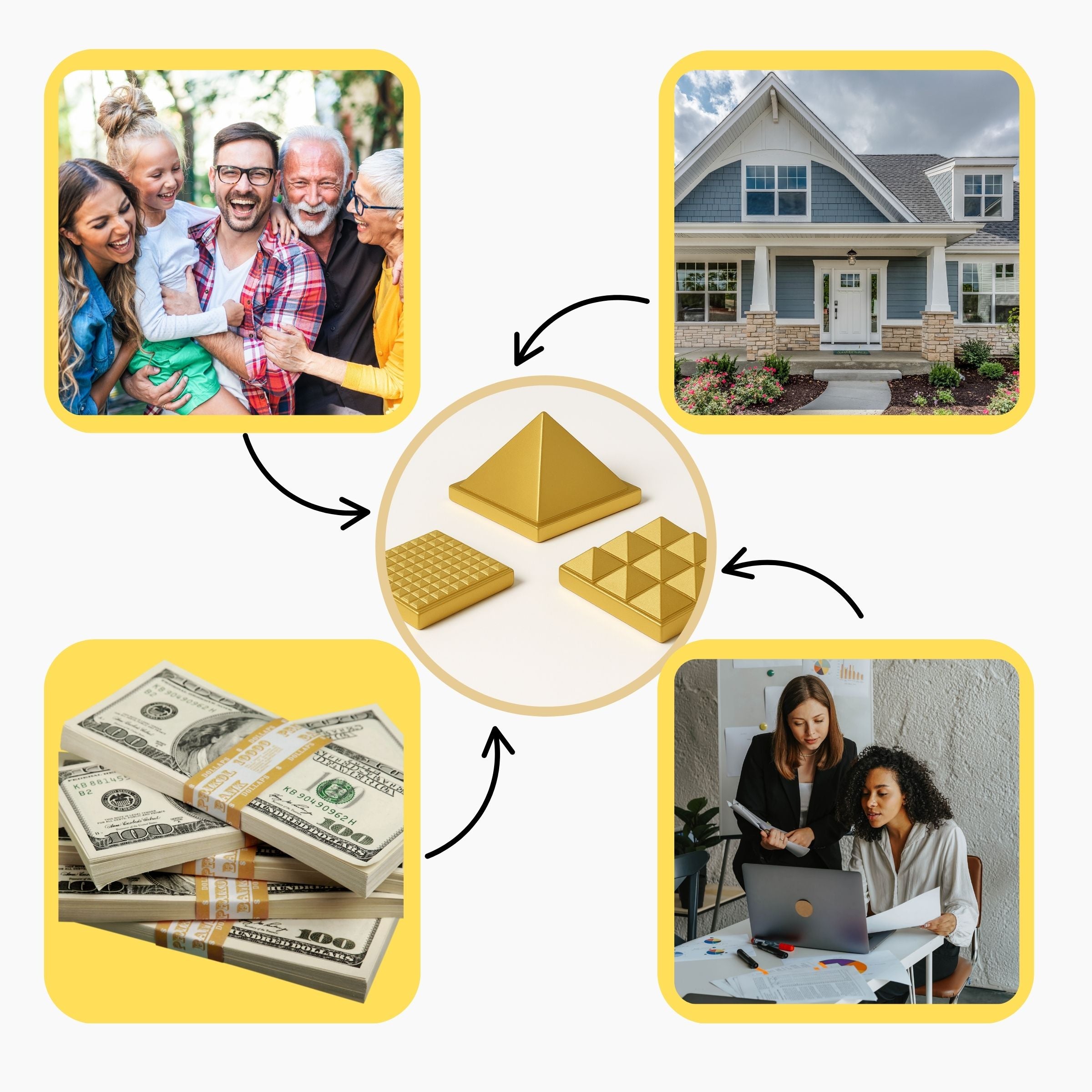 Vastu Pyramid Energized by Sal