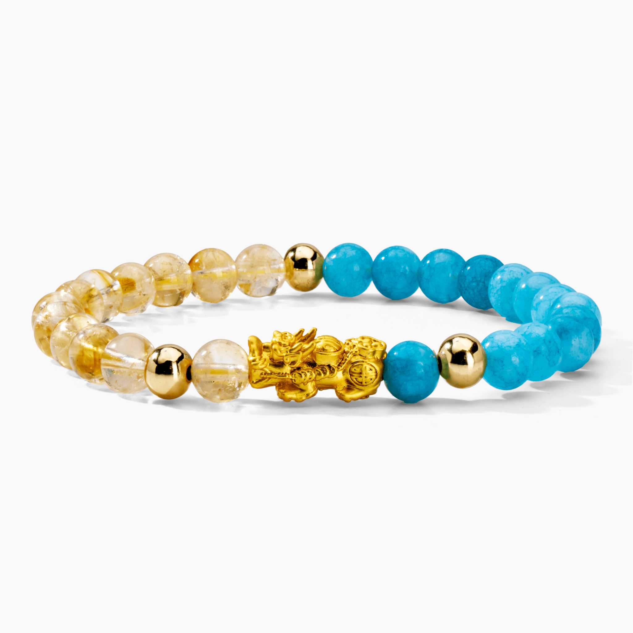 Aquarius Zodiac Feng Shui Pixiu Bracelet - Eat.Read.Love.