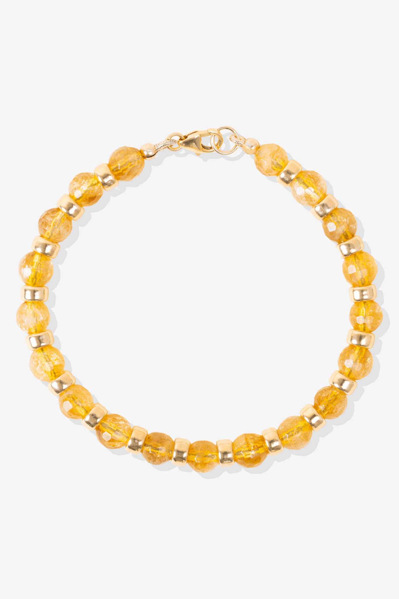 Citrine Gold Vermeil Bracelet - Richness - Eat.Read.Love.