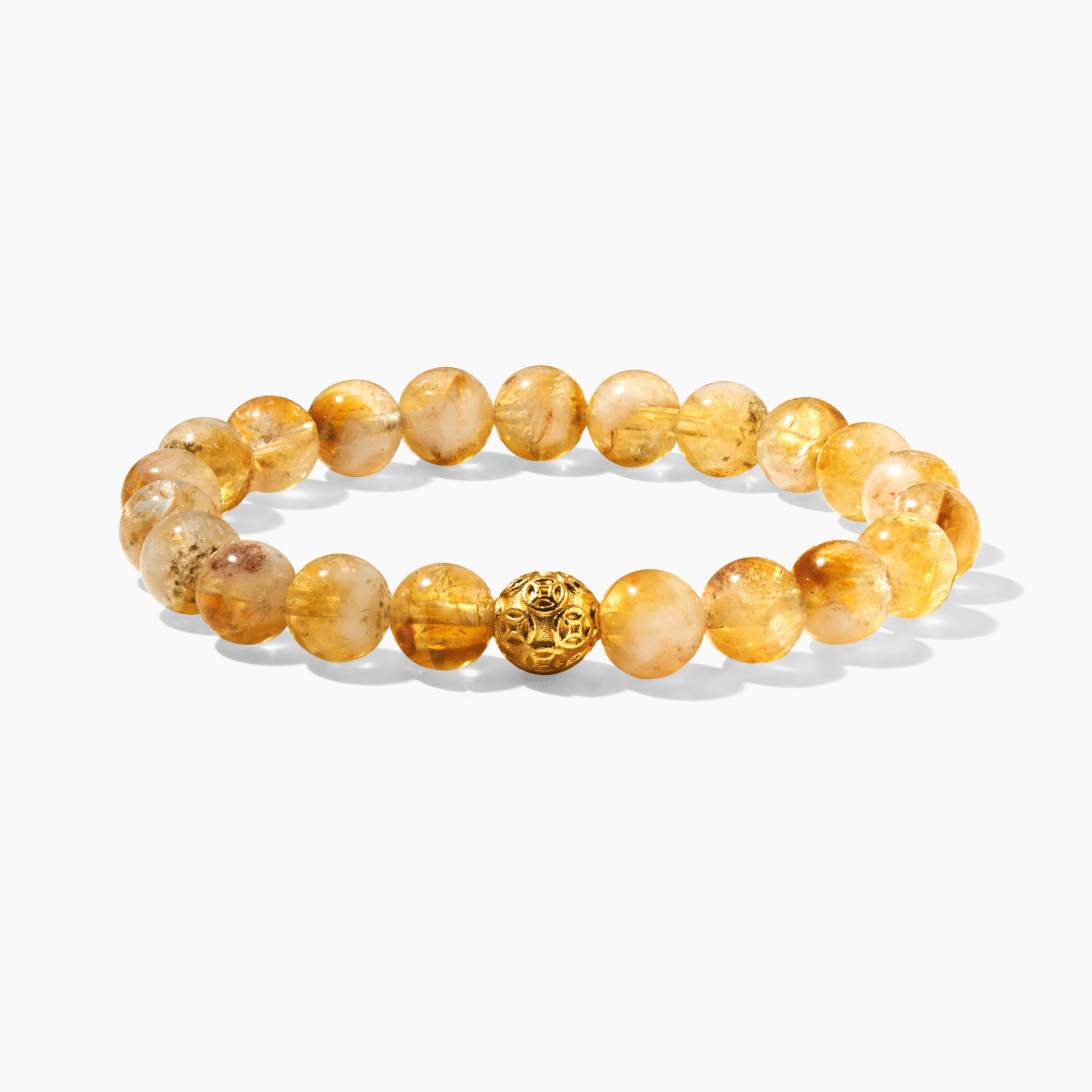 Citrine Money Ball Wealth Bracelet - Eat.Read.Love.