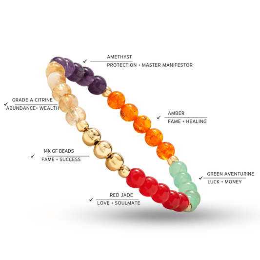 Diwali Miracle Crystal Bracelet - Eat.Read.Love.