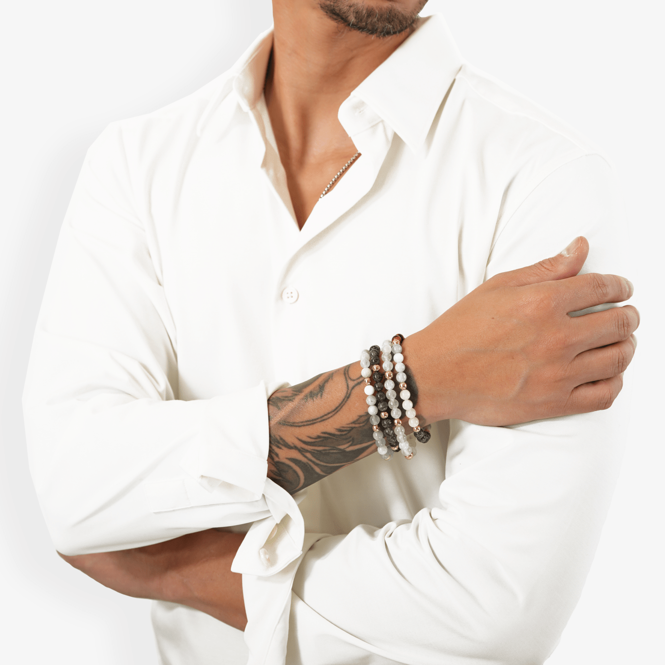 Elevated Everything Bracelet with REAL Gold Beads