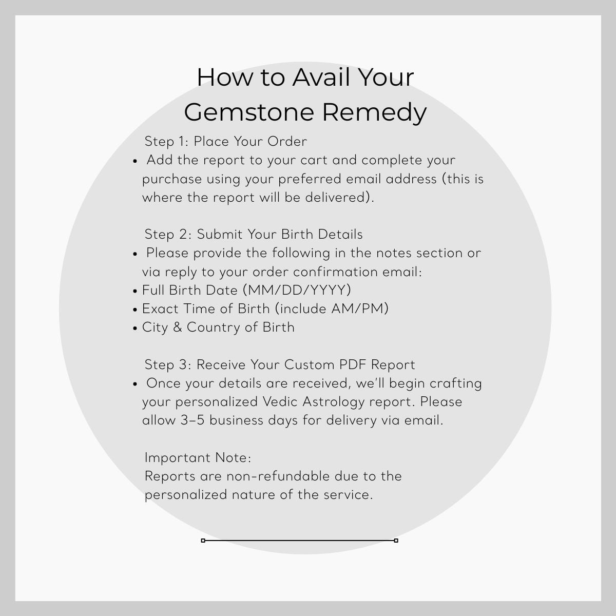 Gemstone Remedy - Eat.Read.Love.