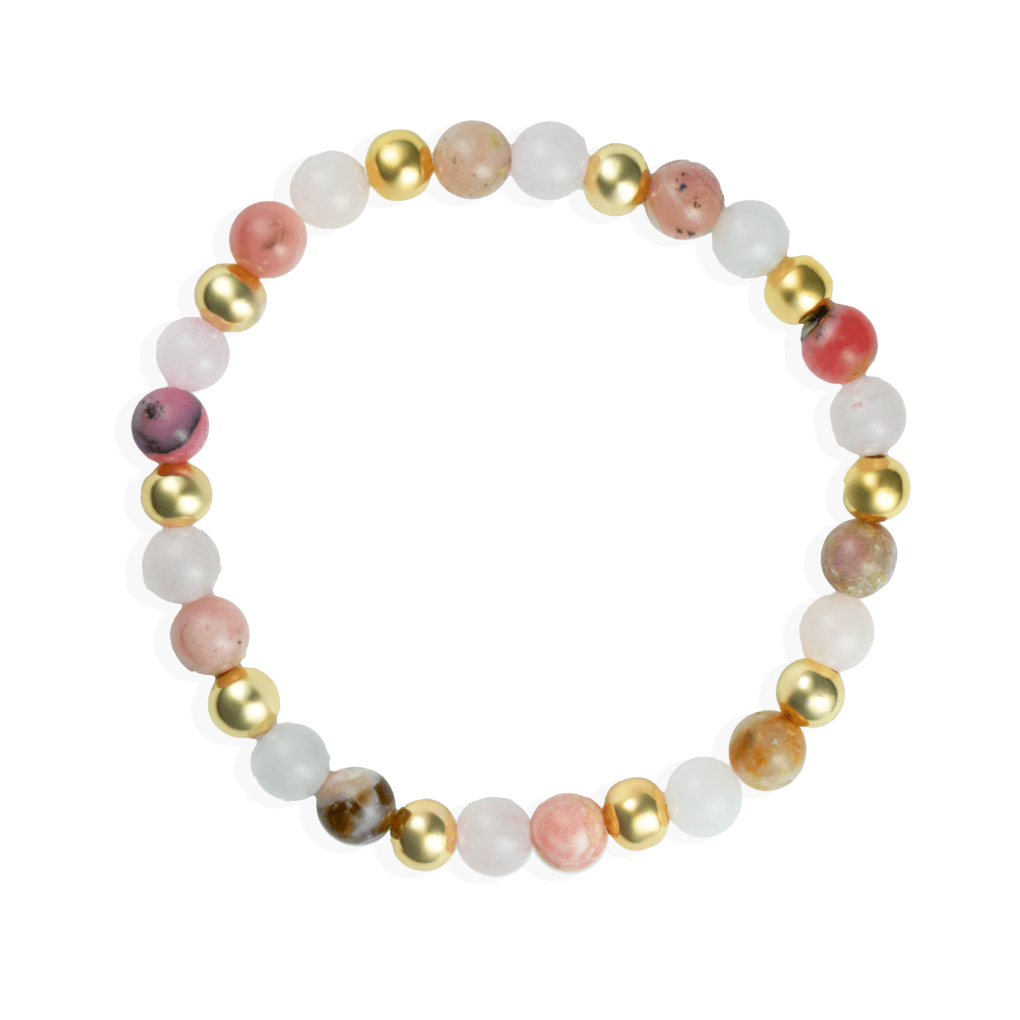 Goddess Energy Bracelet With REAL Gold - Eat.Read.Love.