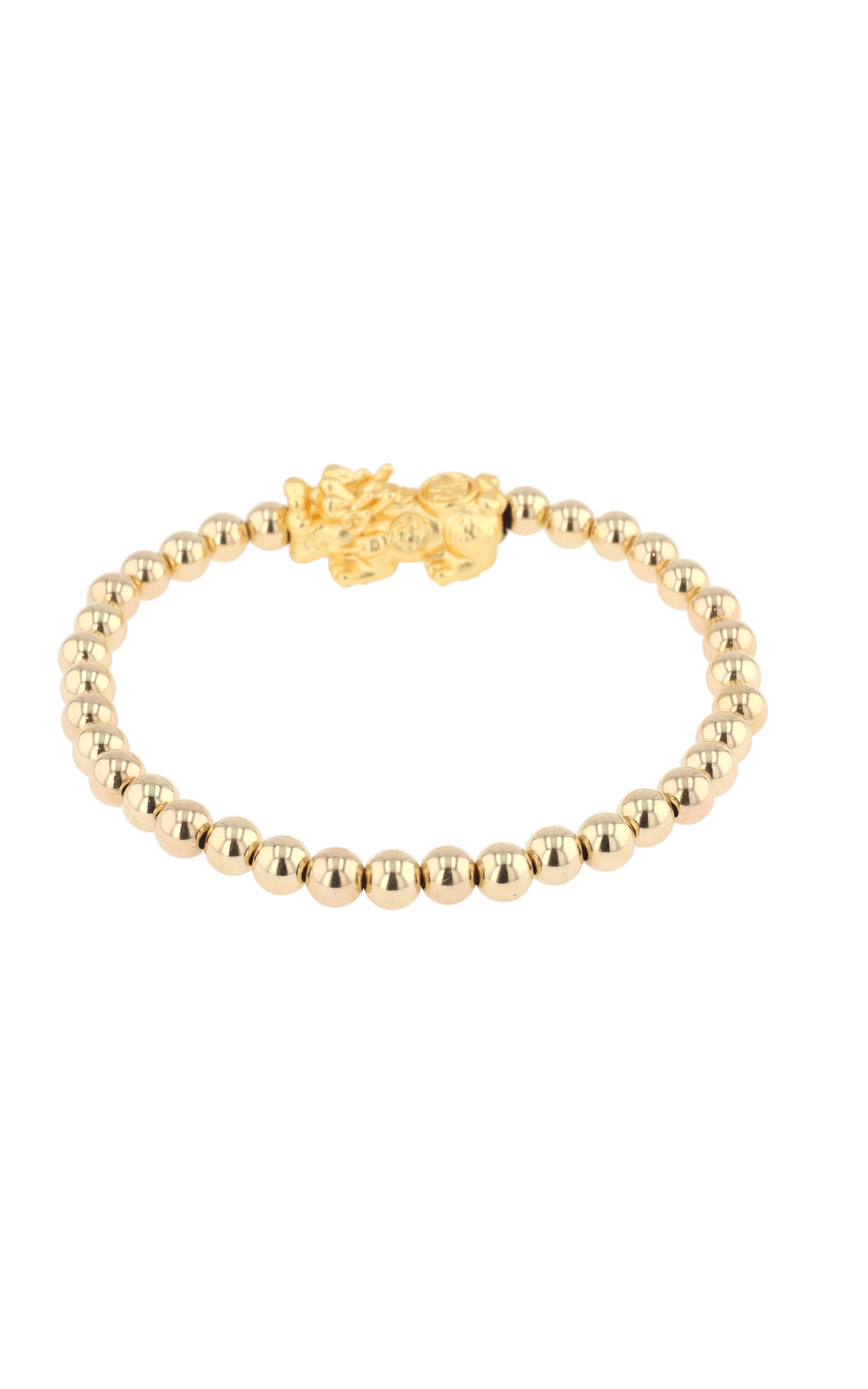 Gold Double Infinite Fortune 18k Gold Vermeil Double Pixiu Feng Shui Bracelet - Eat.Read.Love.