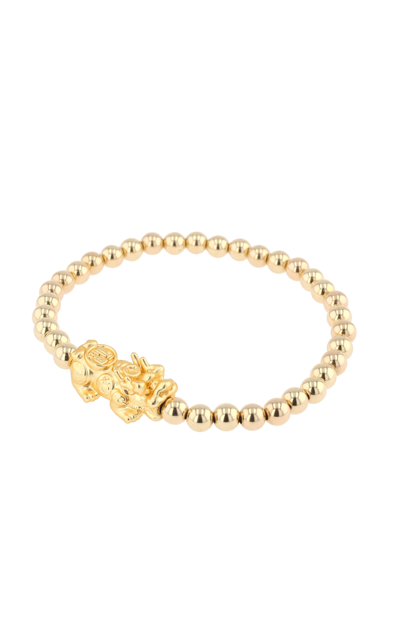 Gold Double Infinite Fortune 18k Gold Vermeil Double Pixiu Feng Shui Bracelet - Eat.Read.Love.
