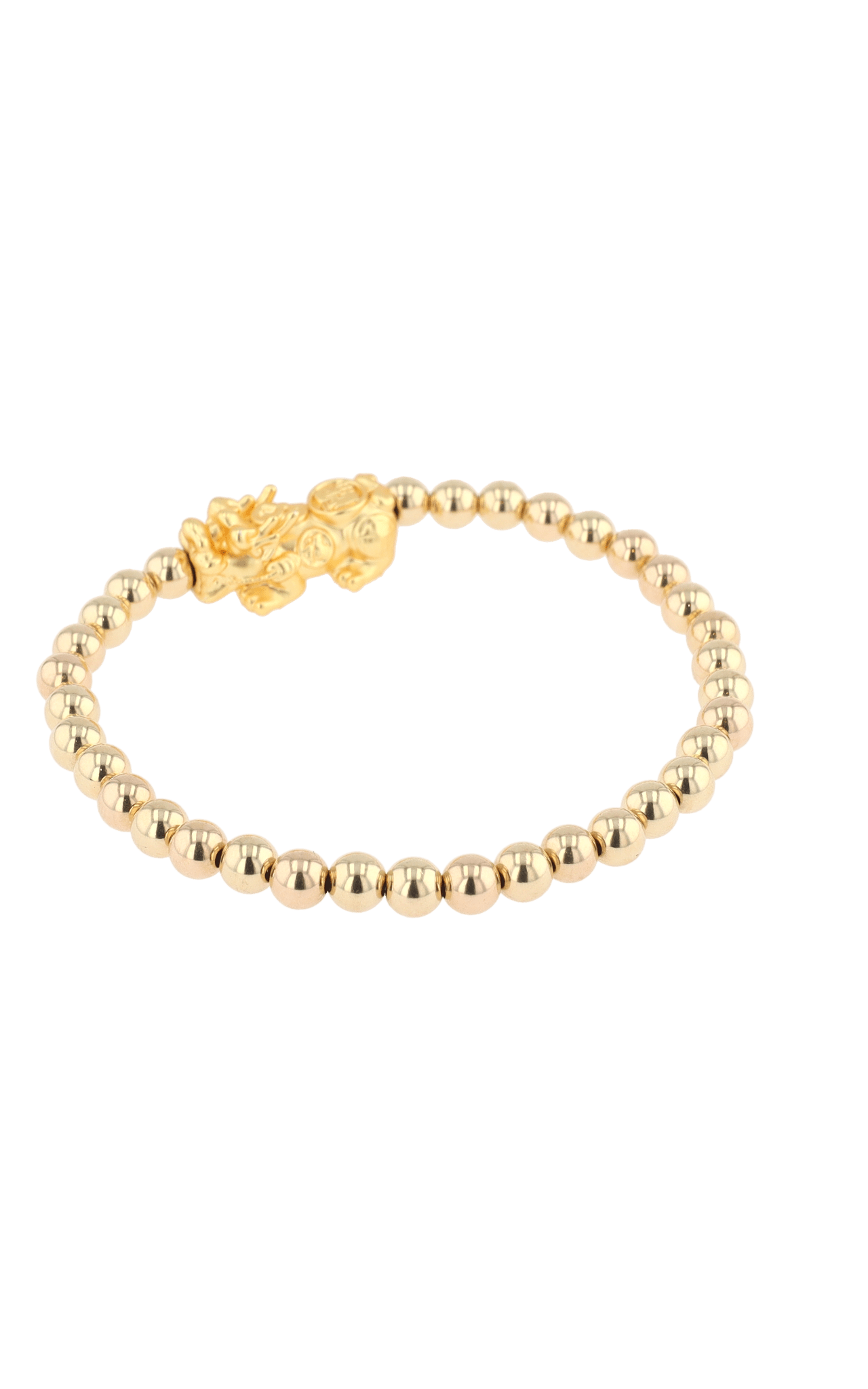 Gold Double Infinite Fortune 18k Gold Vermeil Double Pixiu Feng Shui Bracelet - Eat.Read.Love.