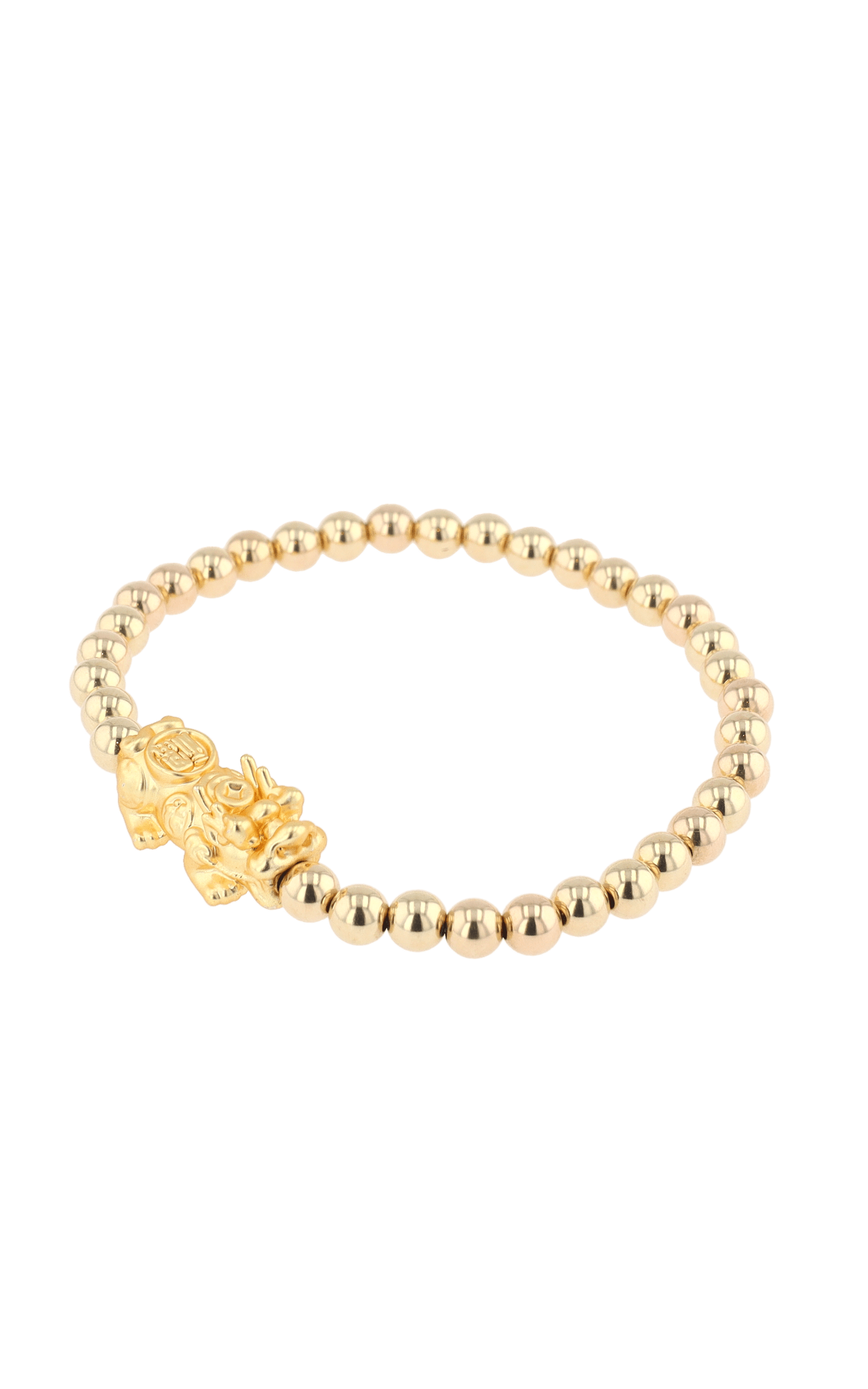 Gold Double Infinite Fortune 18k Gold Vermeil Double Pixiu Feng Shui Bracelet - Eat.Read.Love.