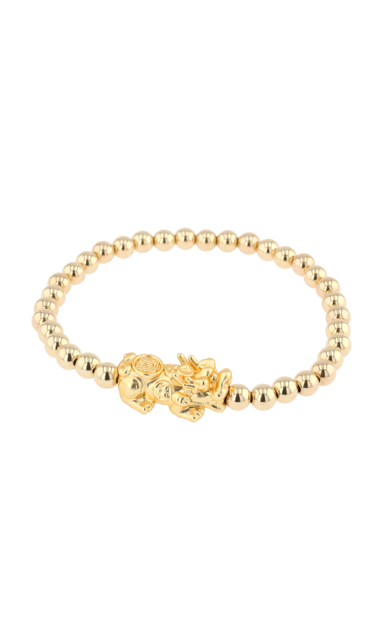 Gold Double Infinite Fortune 18k Gold Vermeil Double Pixiu Feng Shui Bracelet - Eat.Read.Love.