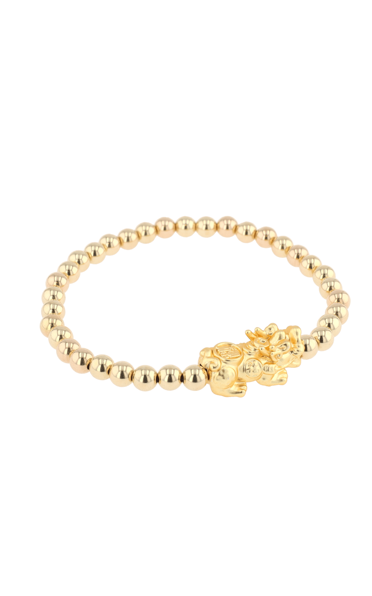 Gold Double Infinite Fortune 18k Gold Vermeil Double Pixiu Feng Shui Bracelet - Eat.Read.Love.