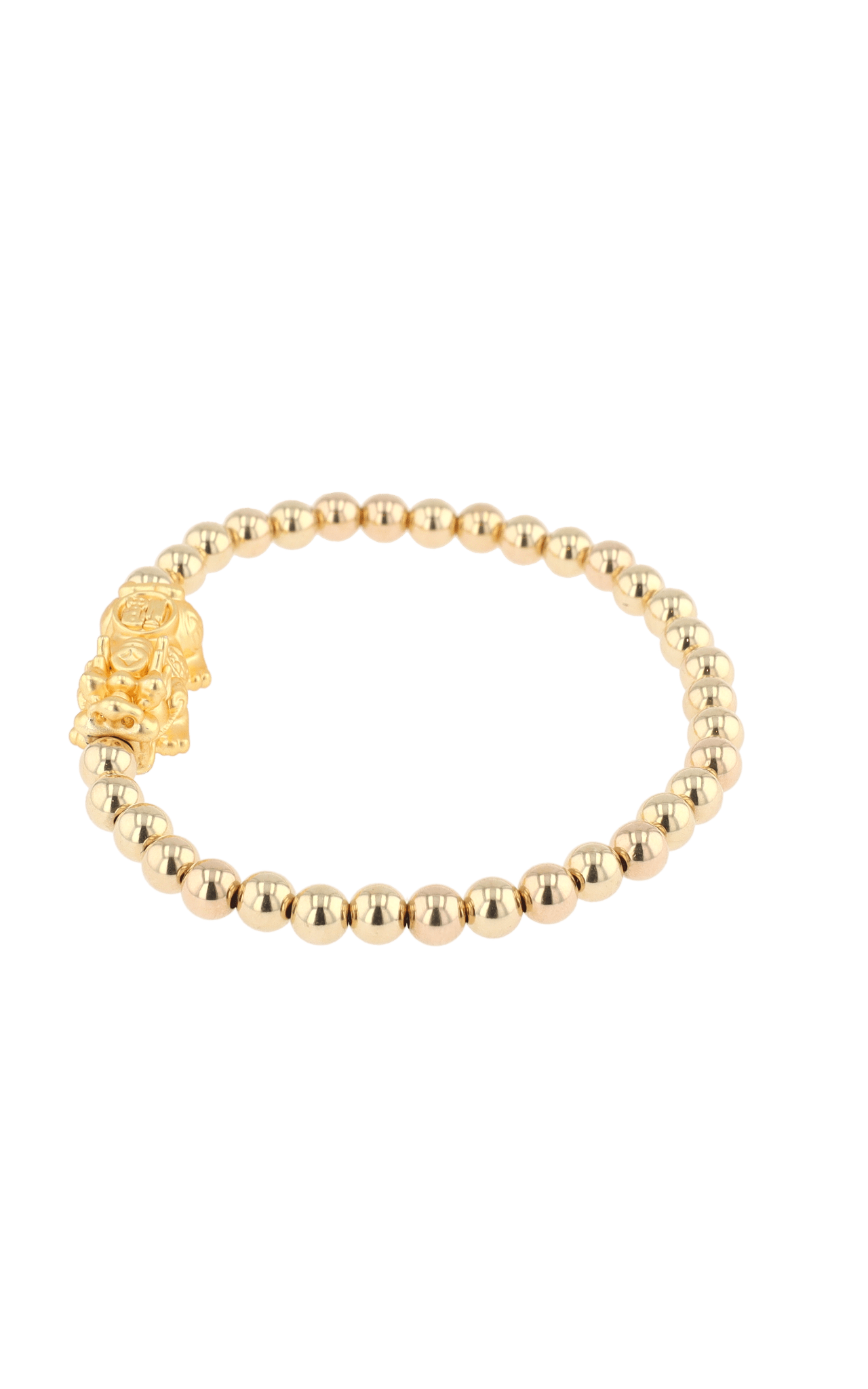 Gold Double Infinite Fortune 18k Gold Vermeil Double Pixiu Feng Shui Bracelet - Eat.Read.Love.