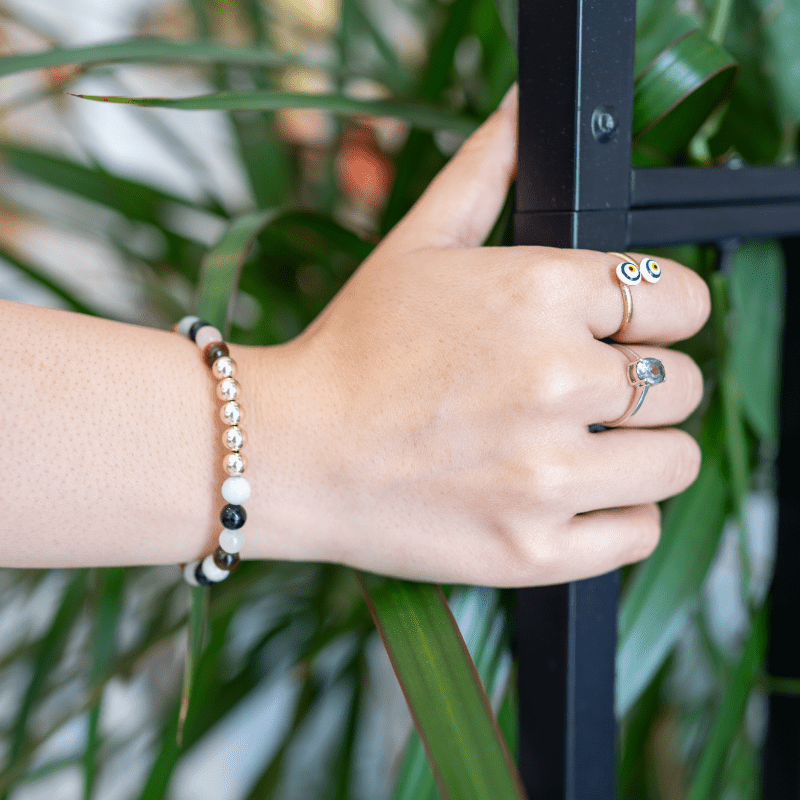 Highest Manifestation Bracelet with PURE Gold Beads