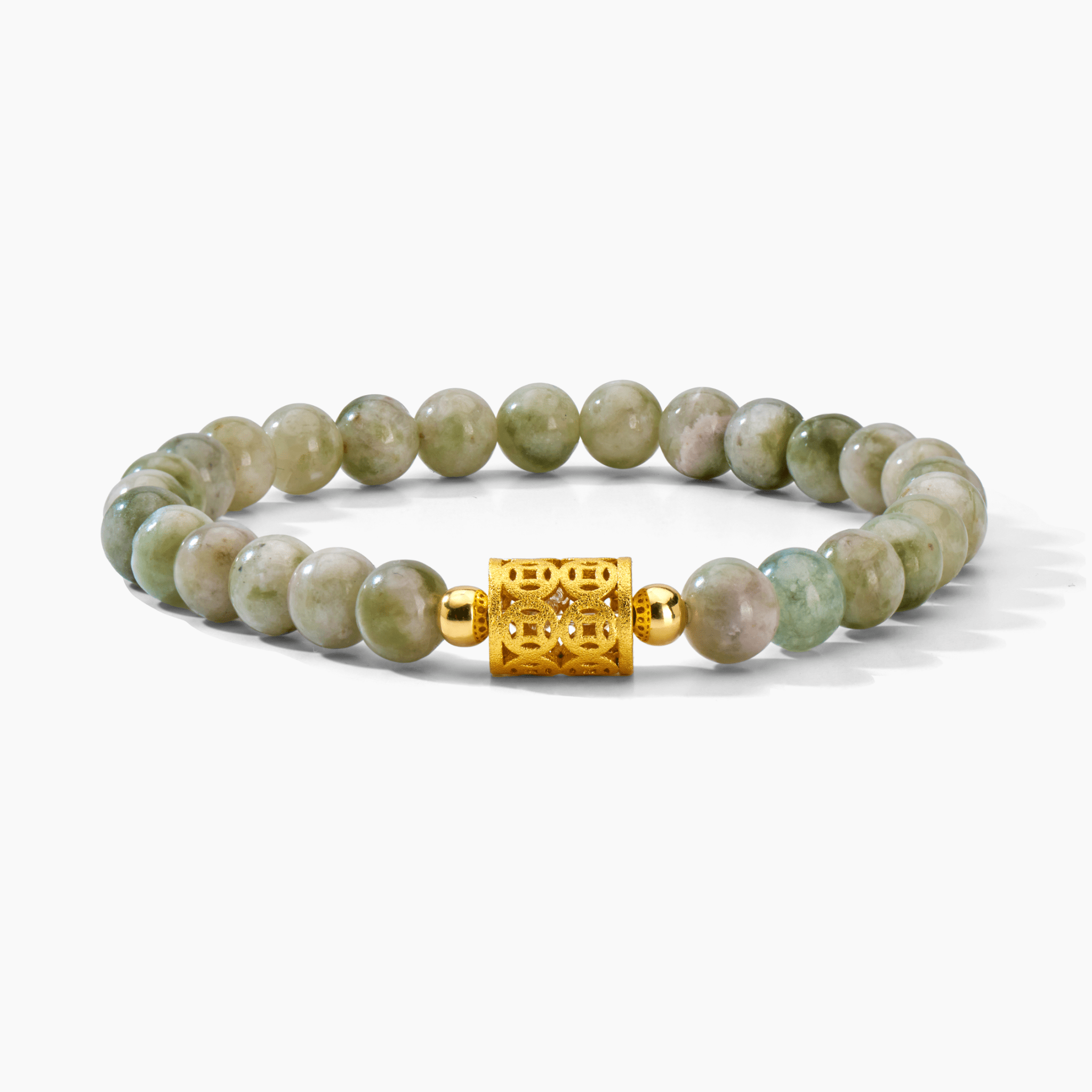 Jade Riches 11:11 Gemstone Bracelet - Eat.Read.Love.