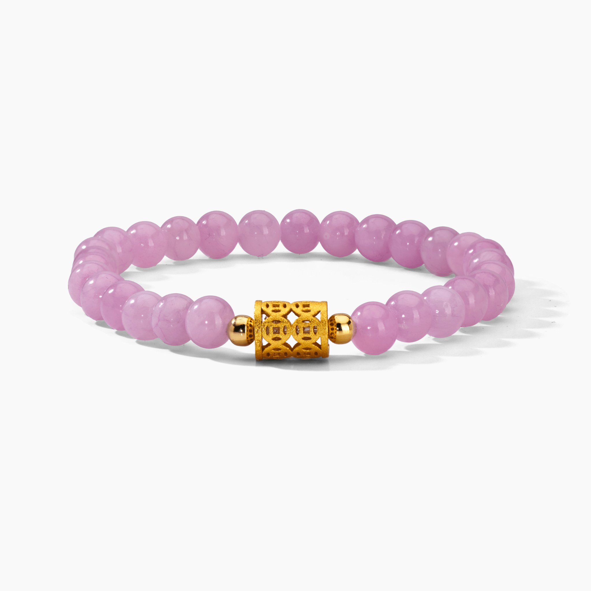 Kunzite 11:11 Wealth Key Gemstone Bracelet - Eat.Read.Love.