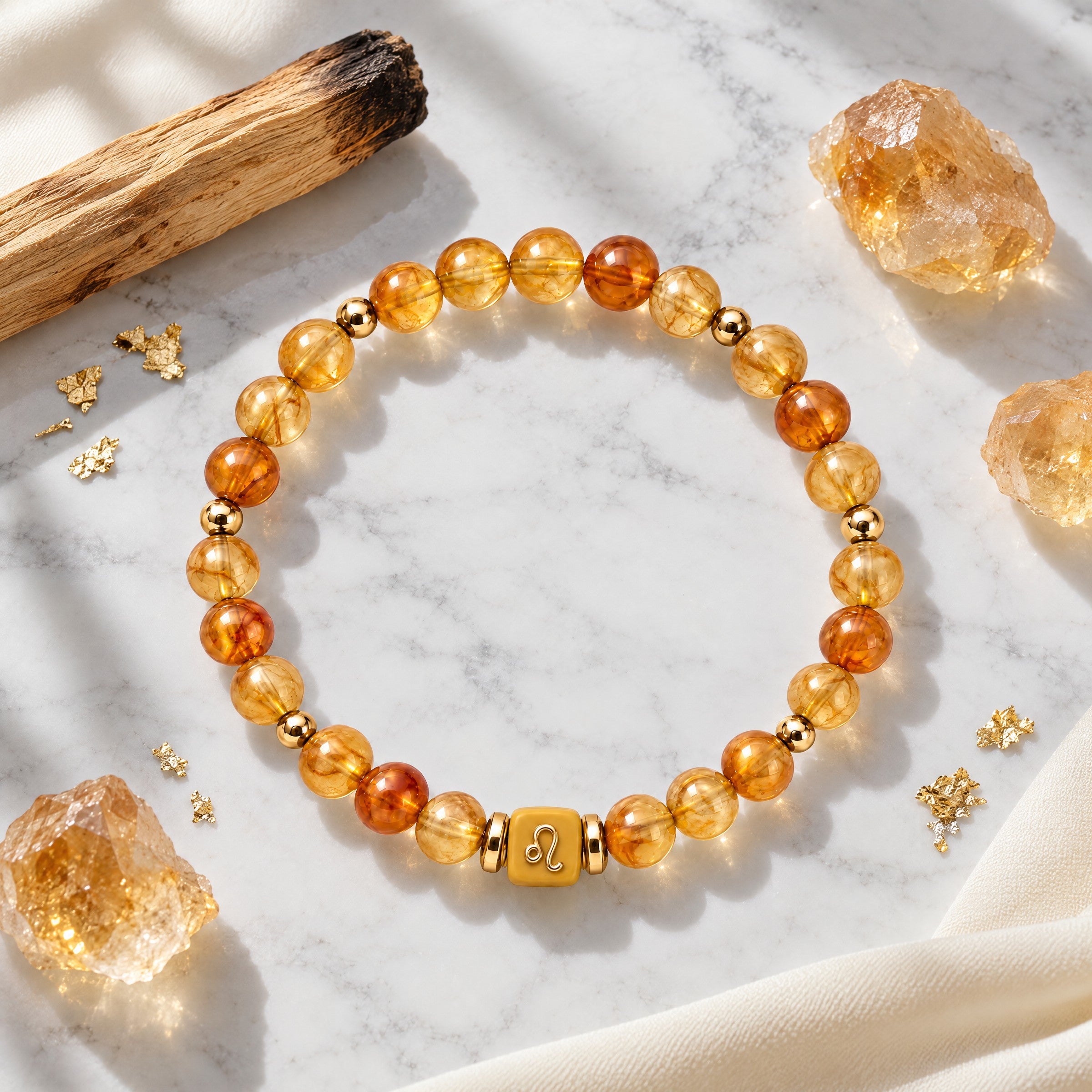 Leo Zodiac Signature Bracelet
