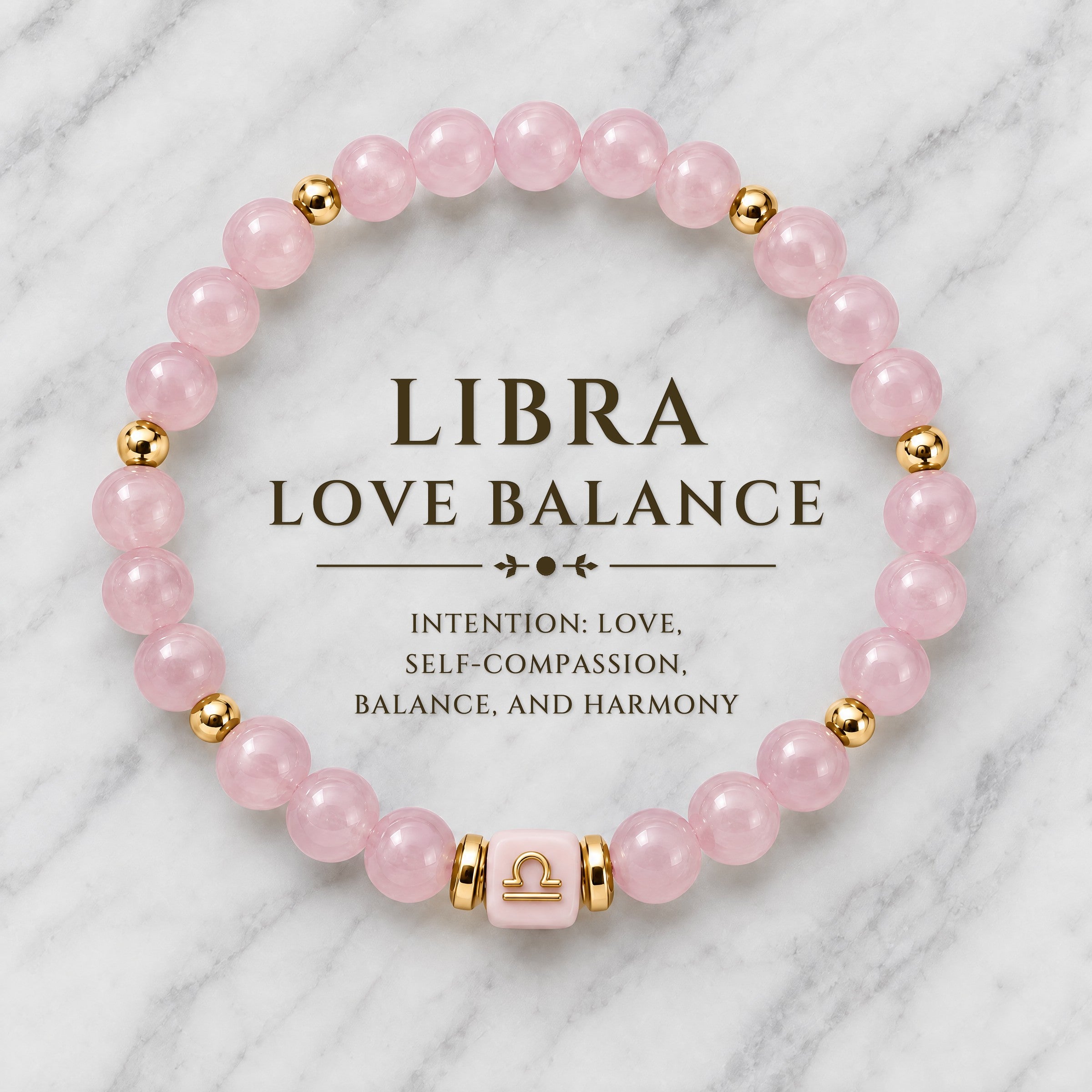 Libra Zodiac Signature Bracelet