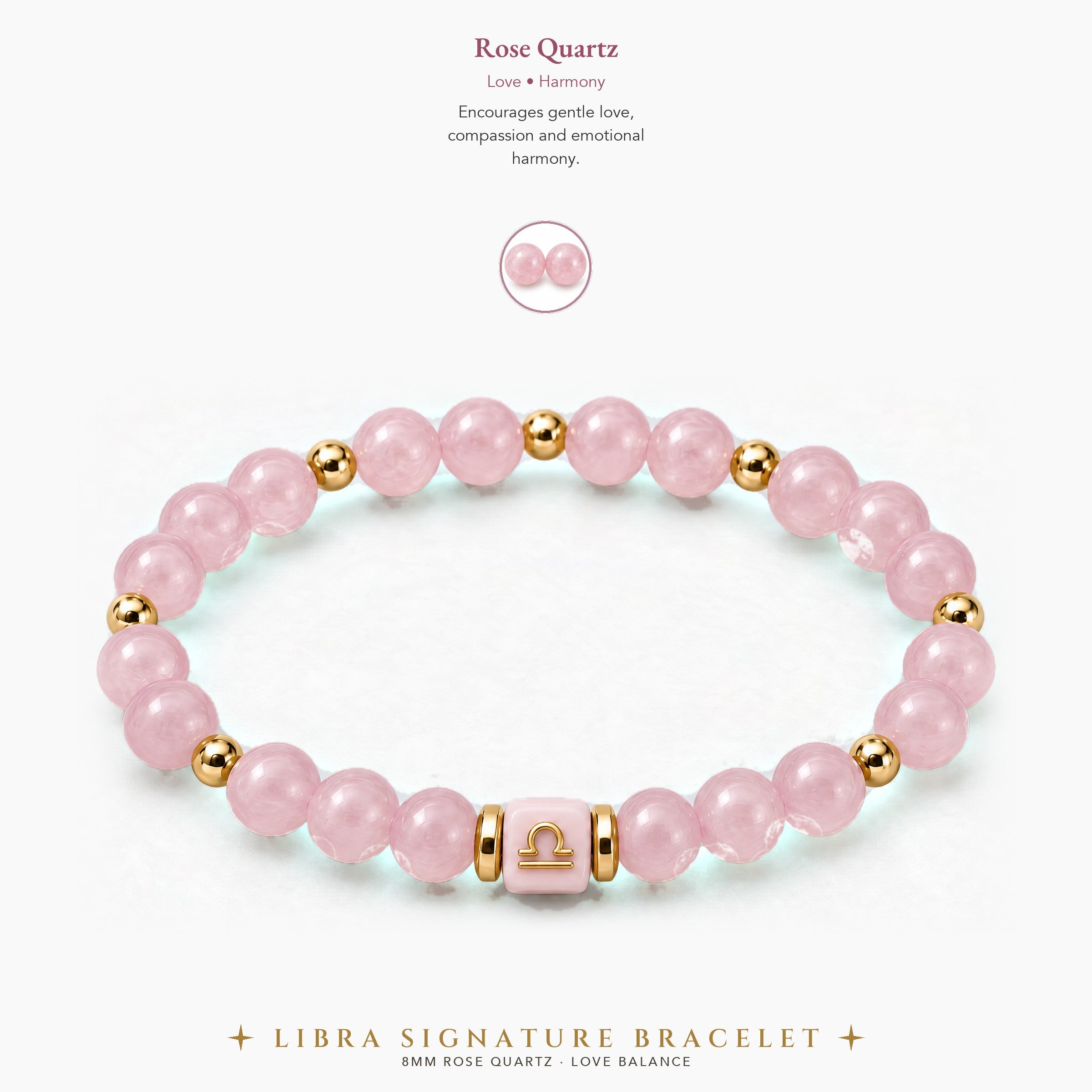Libra Zodiac Signature Bracelet