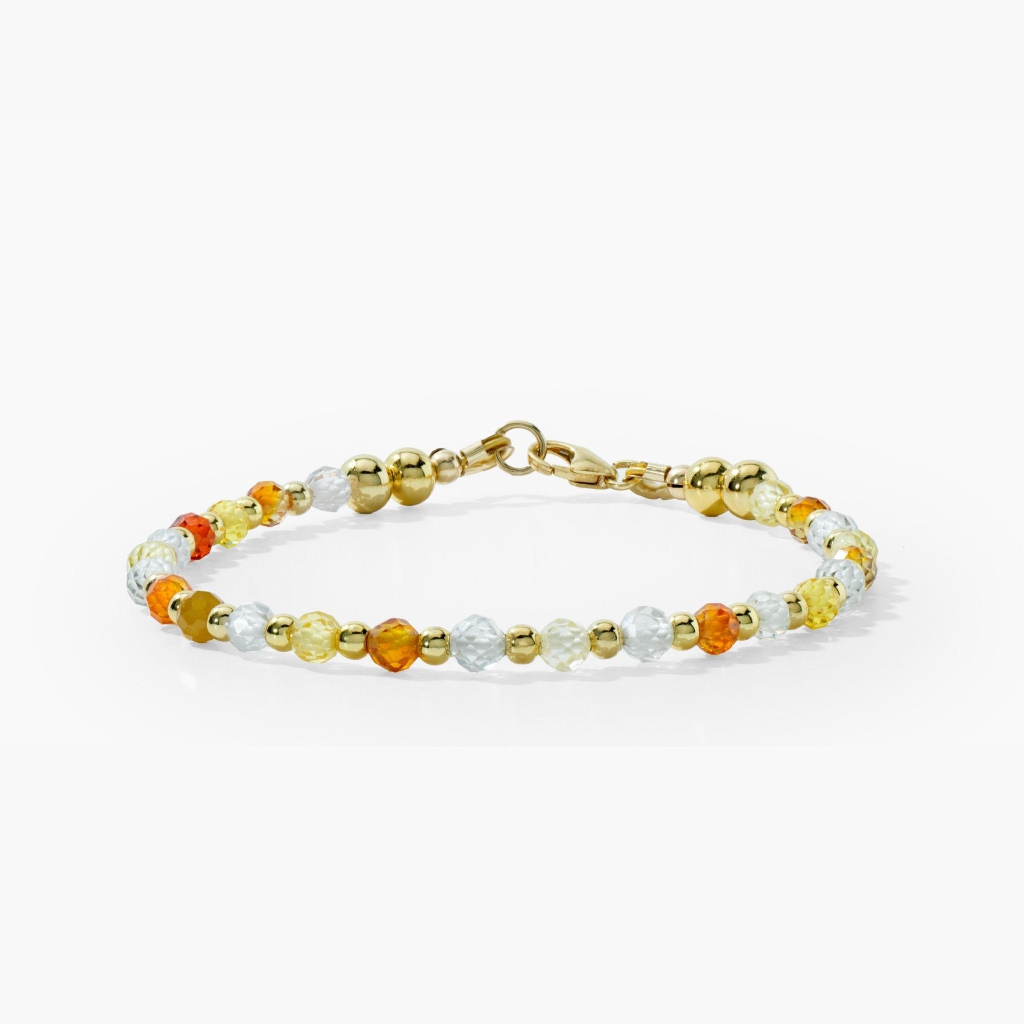 Love and Money Attracting Crystal Gold Bracelet - Eat.Read.Love.