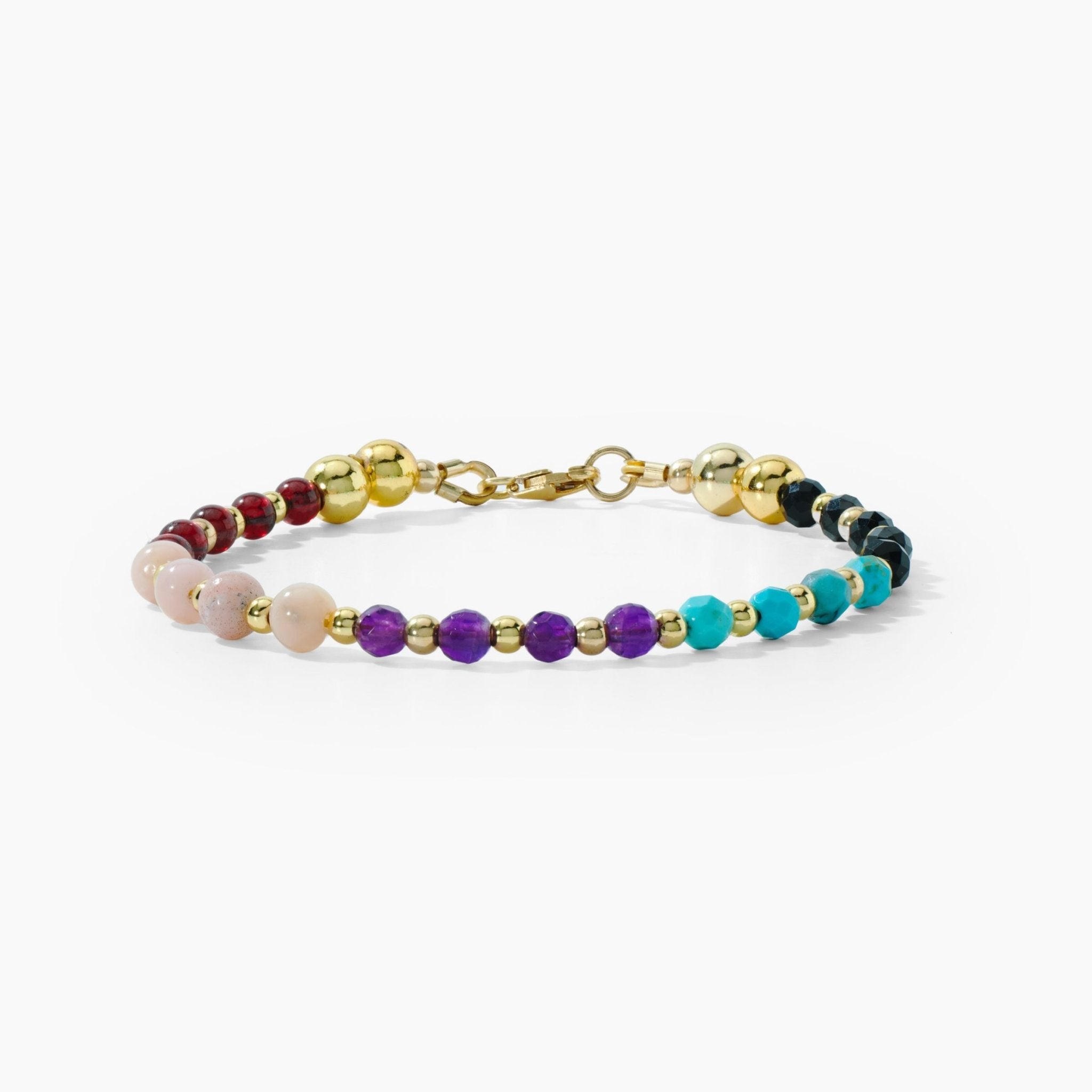 Love and Money Attracting Crystal Gold Bracelet - Eat.Read.Love.