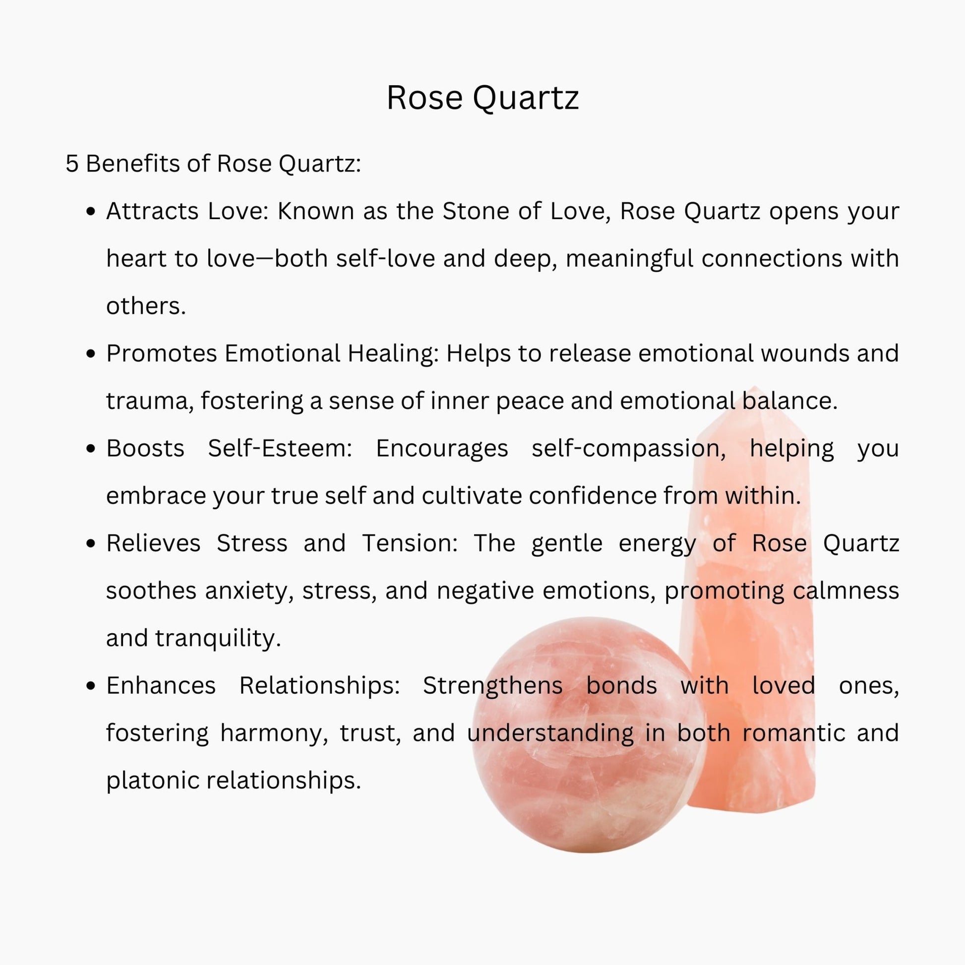 Love Attracting Pink Bag Charm Rose Quartz - Eat.Read.Love.