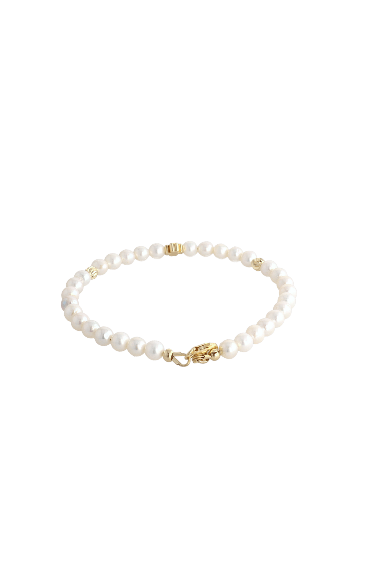 Lucky Clover Fresh Water Pearl Bracelet - Eat.Read.Love.