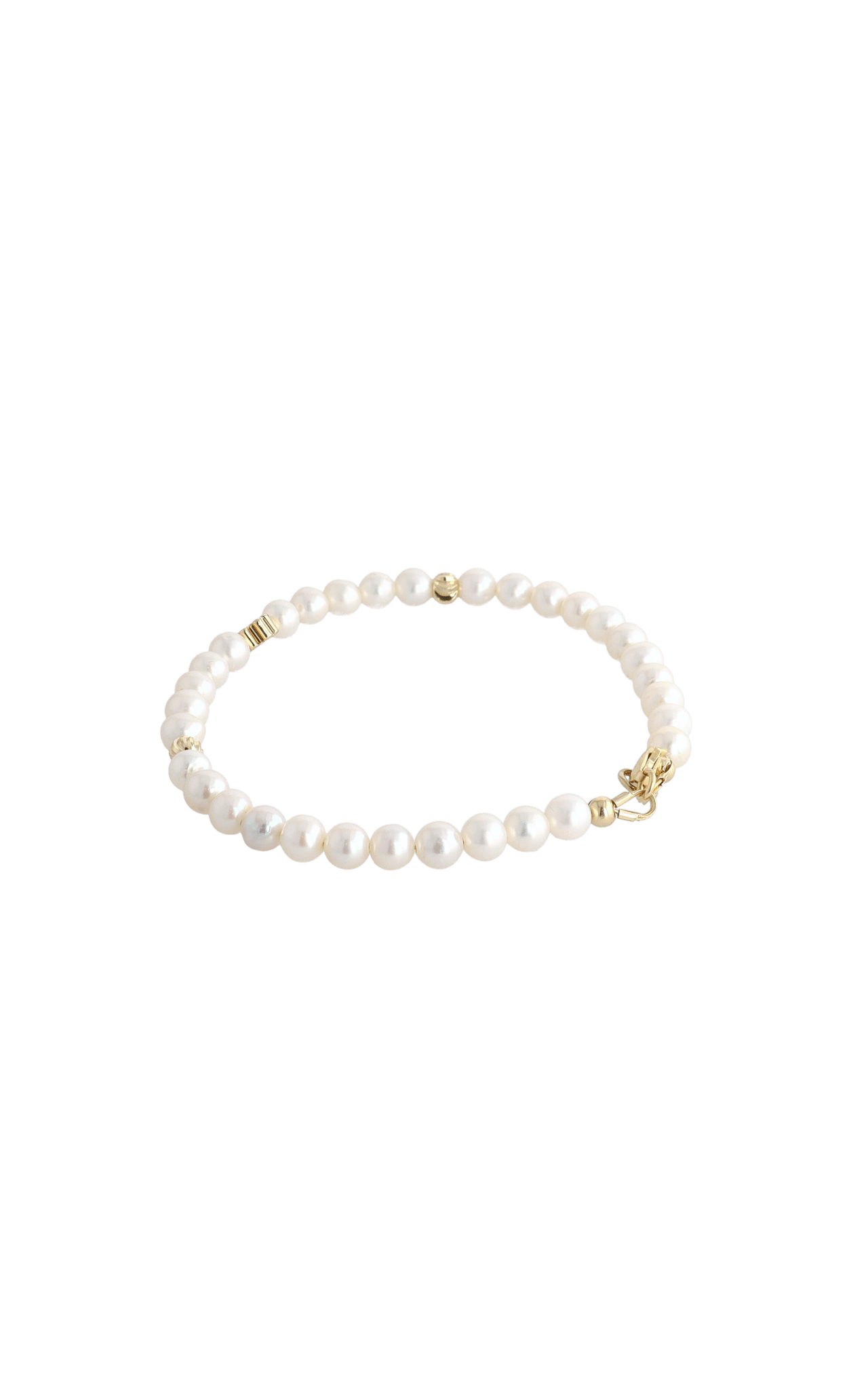 Lucky Clover Fresh Water Pearl Bracelet - Eat.Read.Love.