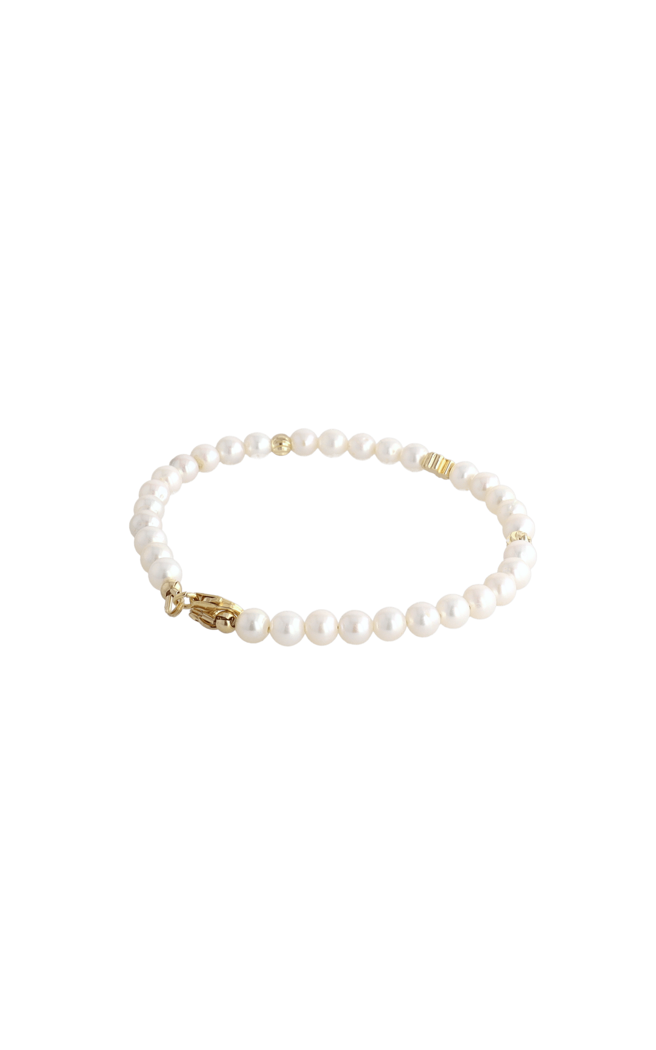 Lucky Clover Fresh Water Pearl Bracelet - Eat.Read.Love.