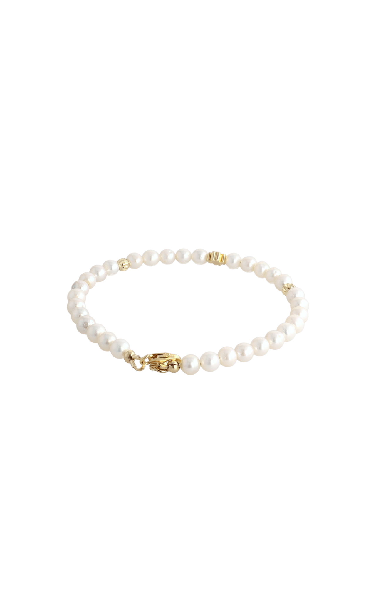 Lucky Clover Fresh Water Pearl Bracelet - Eat.Read.Love.