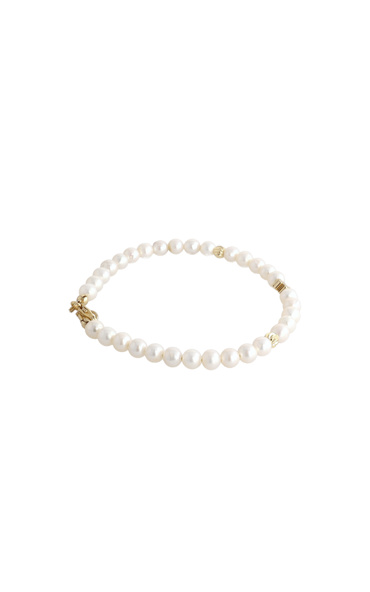 Lucky Clover Fresh Water Pearl Bracelet - Eat.Read.Love.