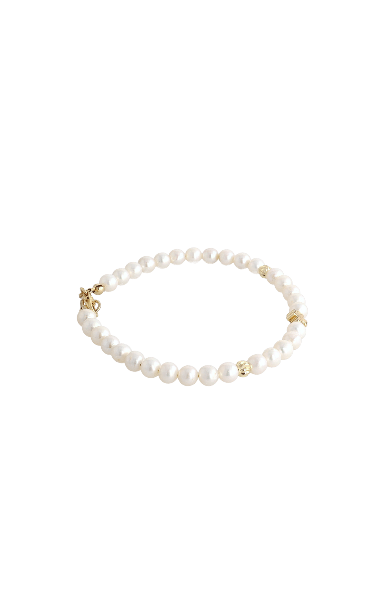 Lucky Clover Fresh Water Pearl Bracelet - Eat.Read.Love.