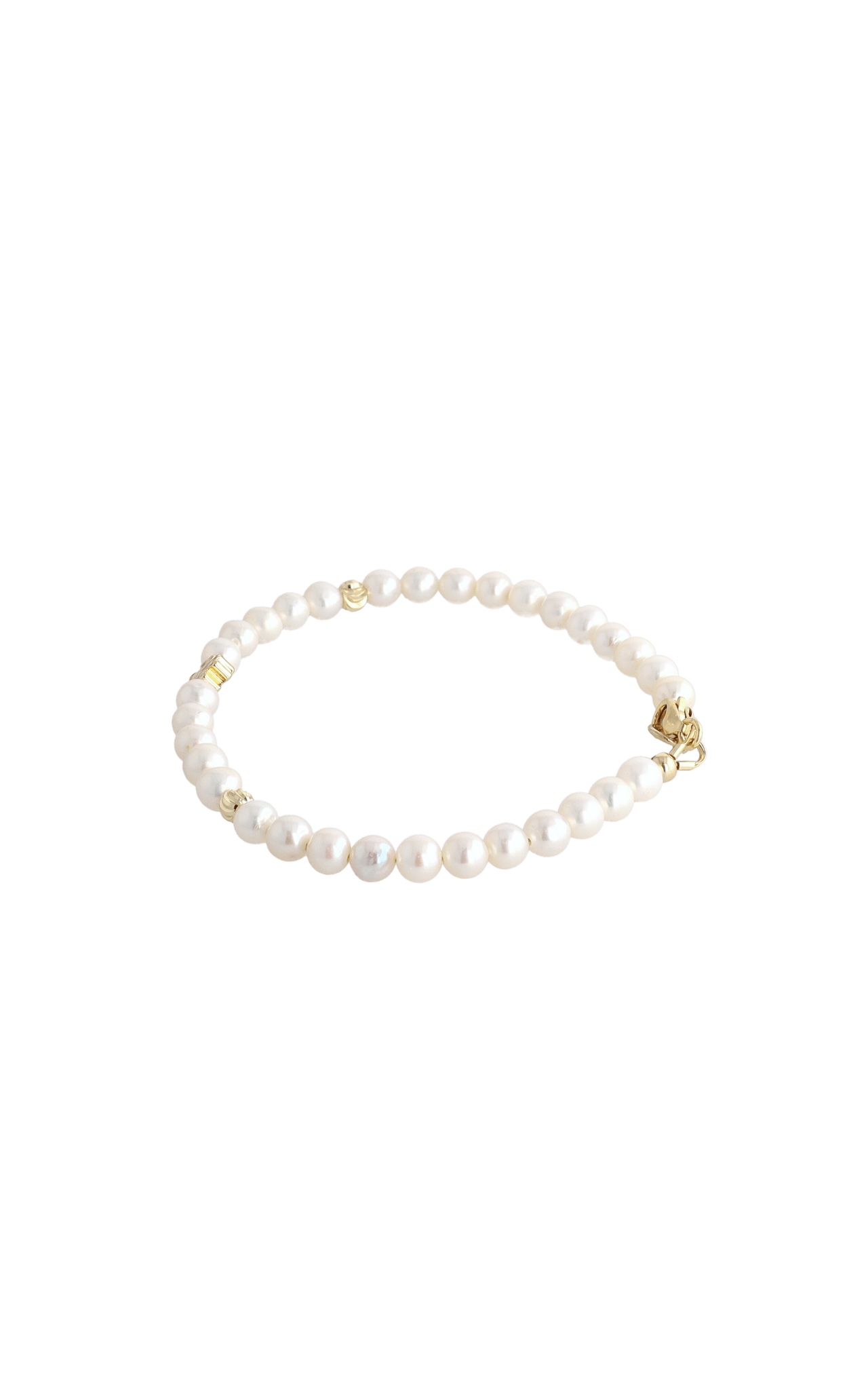 Lucky Clover Fresh Water Pearl Bracelet - Eat.Read.Love.