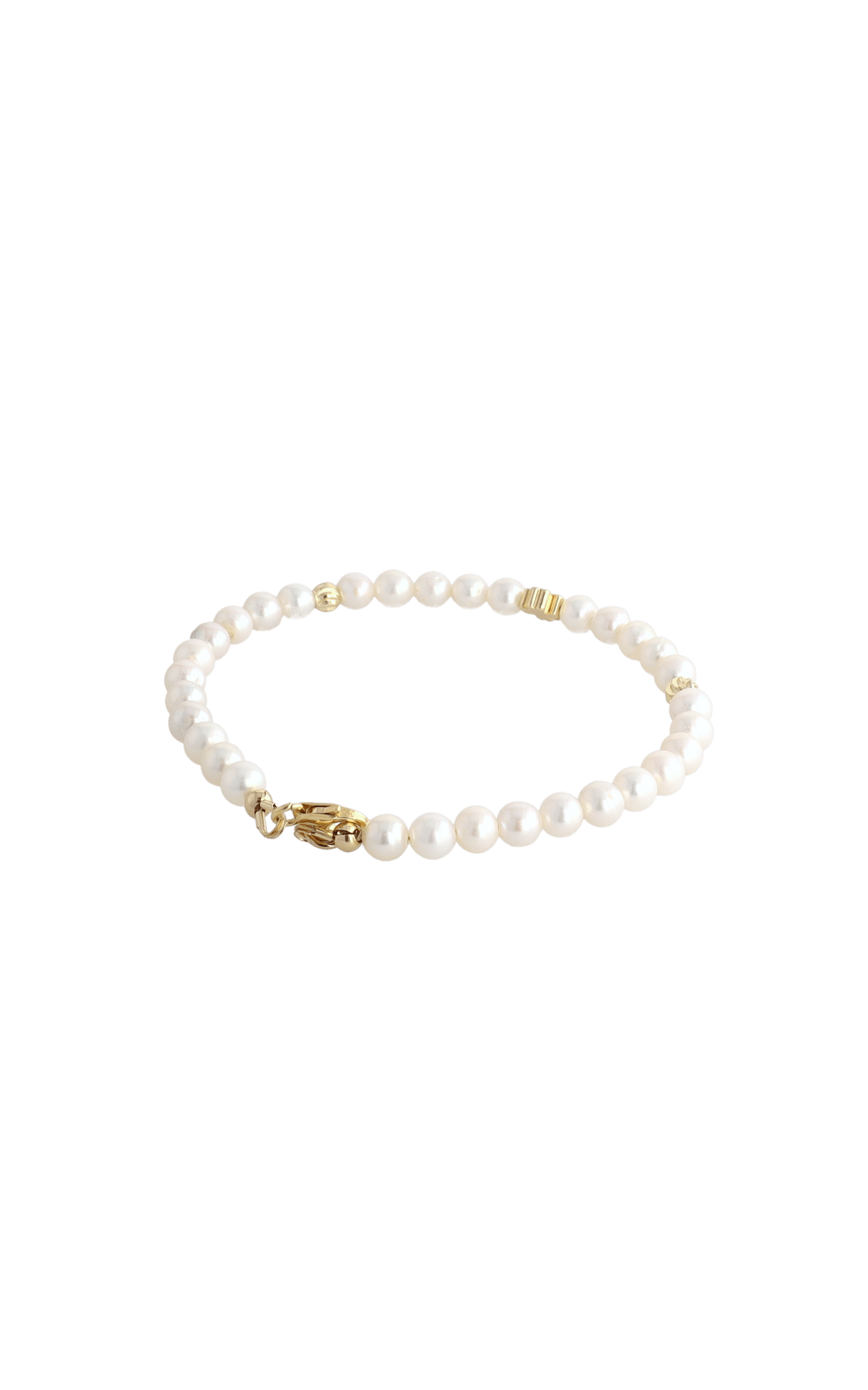 Lucky Clover Fresh Water Pearl Bracelet - Eat.Read.Love.