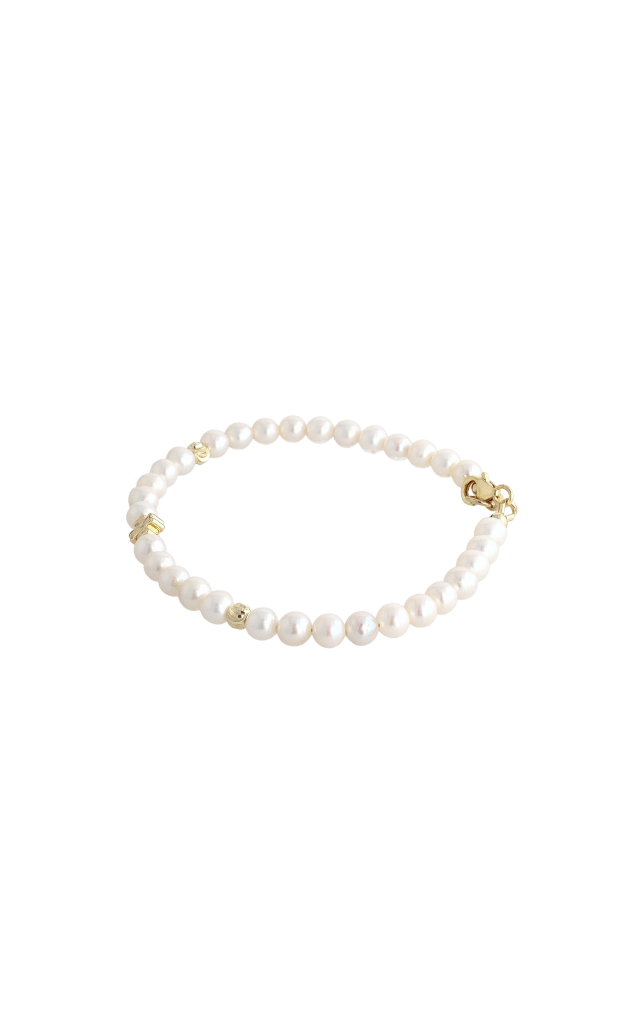 Lucky Clover Fresh Water Pearl Bracelet - Eat.Read.Love.