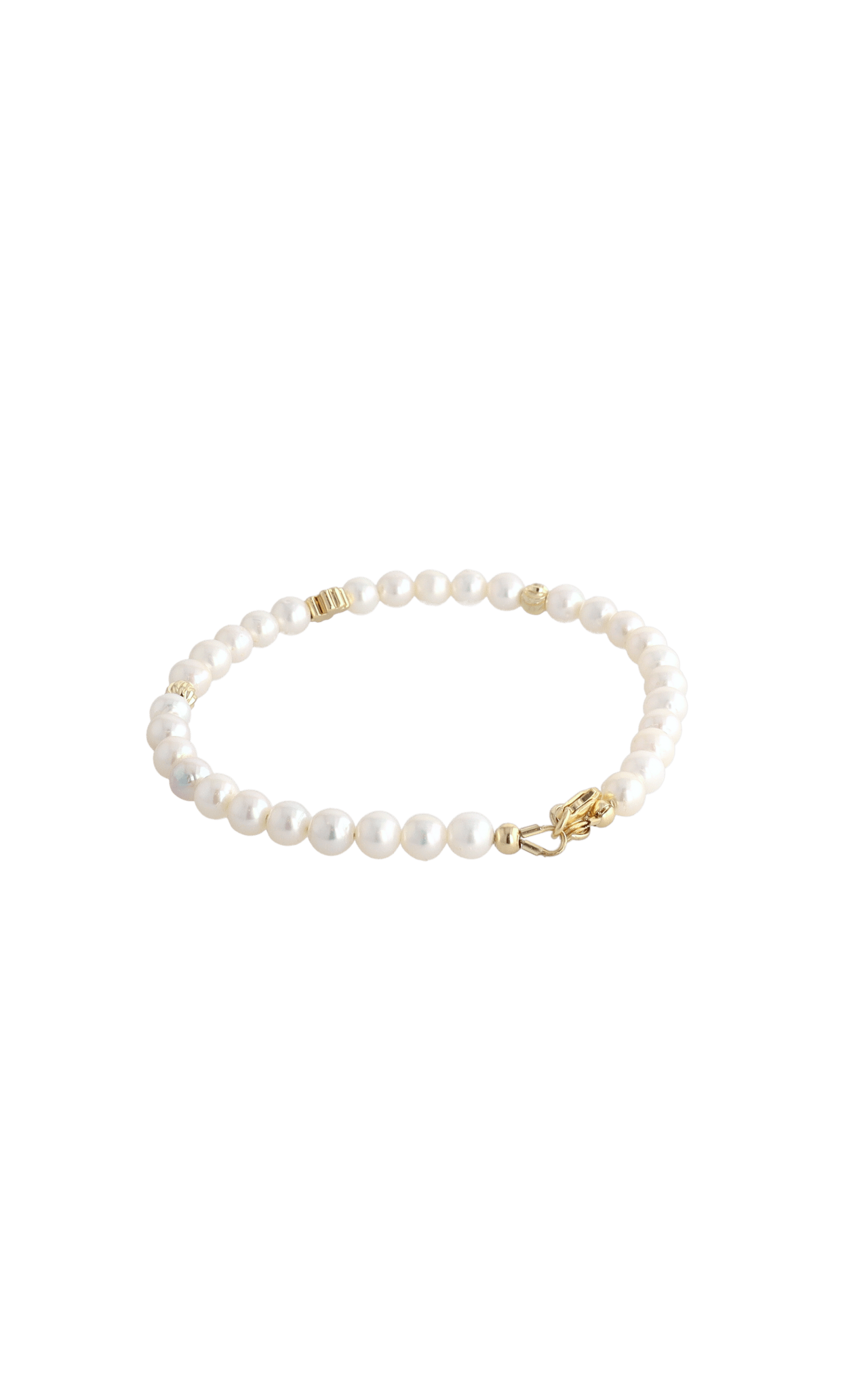 Lucky Clover Fresh Water Pearl Bracelet - Eat.Read.Love.