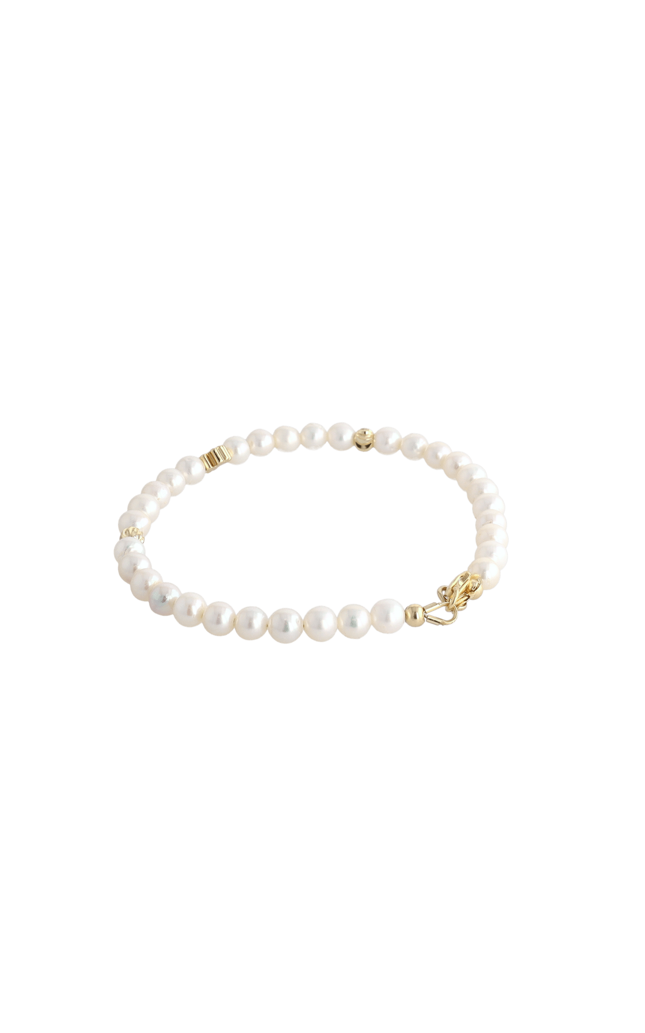 Lucky Clover Fresh Water Pearl Bracelet - Eat.Read.Love.